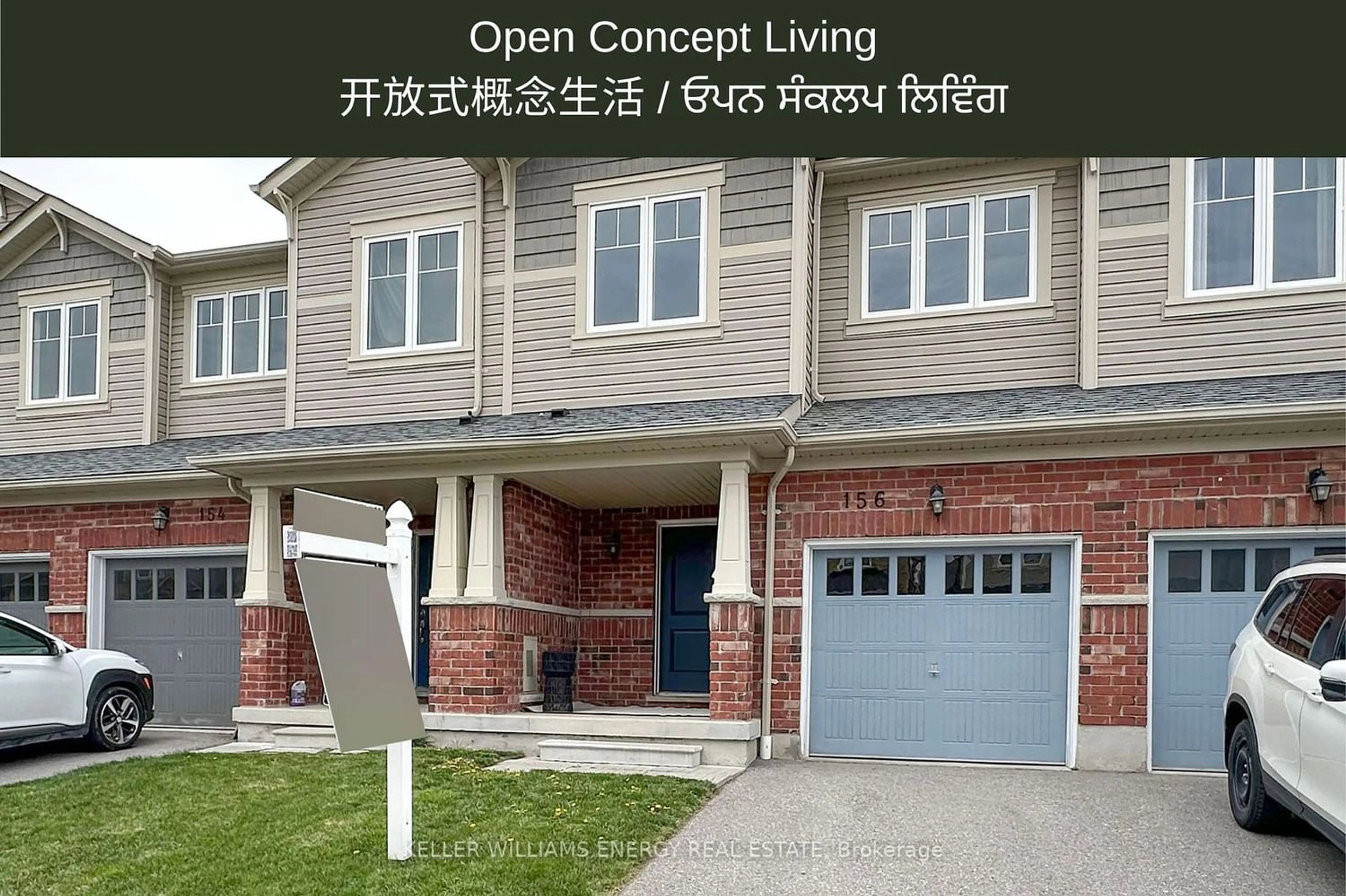 Home with brick exterior material for 156 Iribelle Ave, Oshawa Ontario L1L 0E2