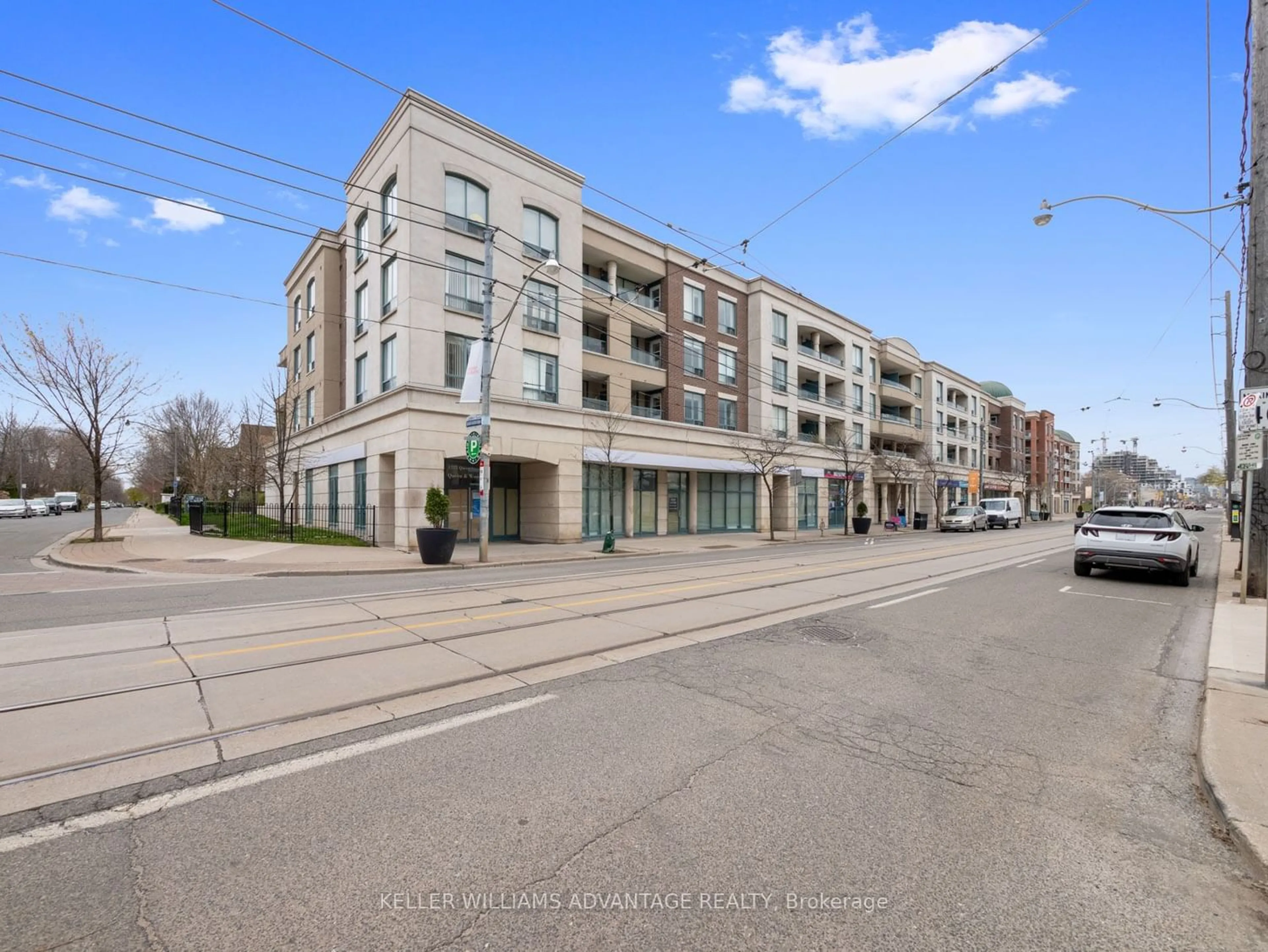 A pic from exterior of the house or condo for 1765 Queen St #301, Toronto Ontario M4L 3Z2