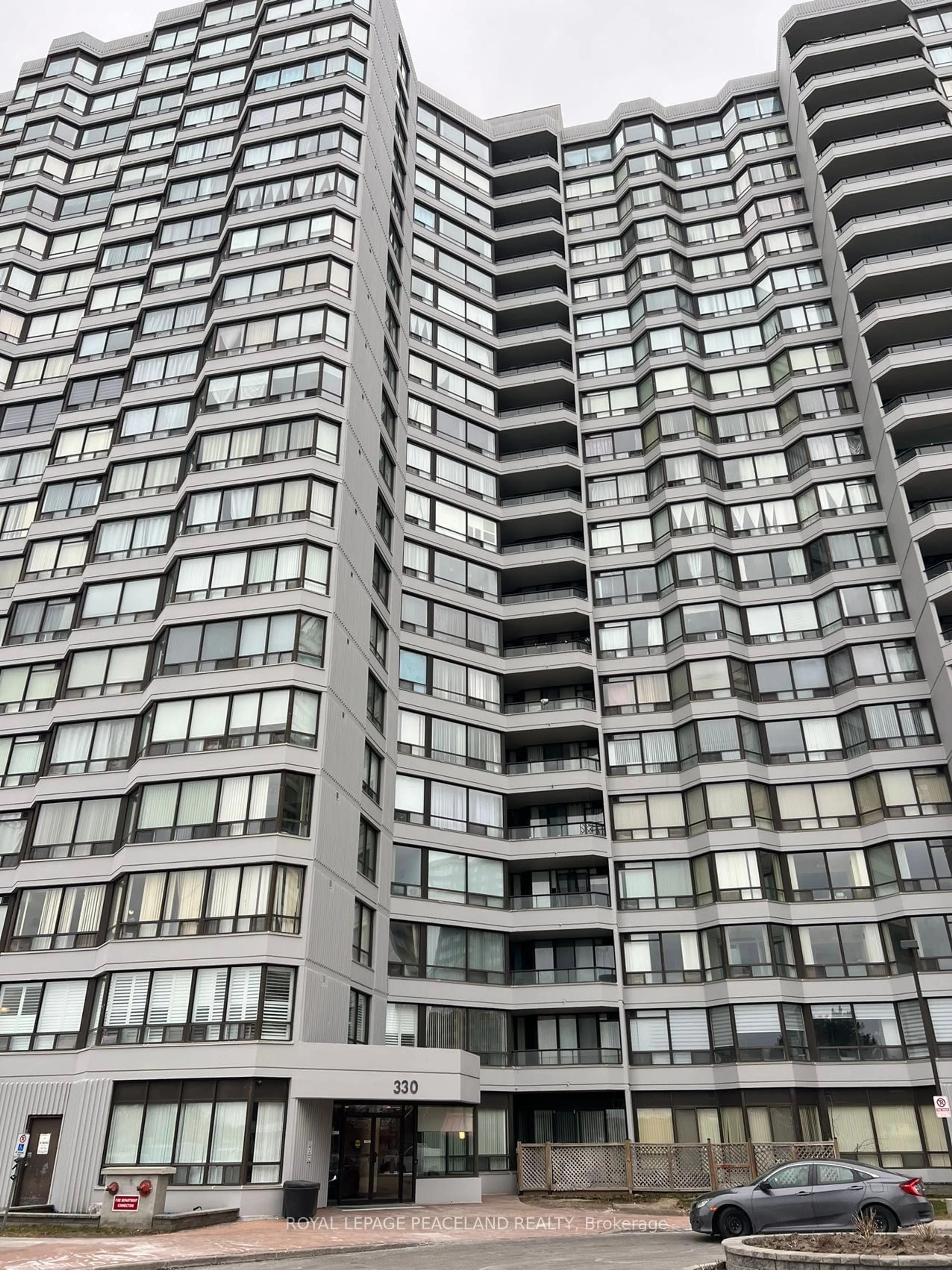 A pic from exterior of the house or condo for 330 Alton Towers Circ #307, Toronto Ontario M1V 5H3