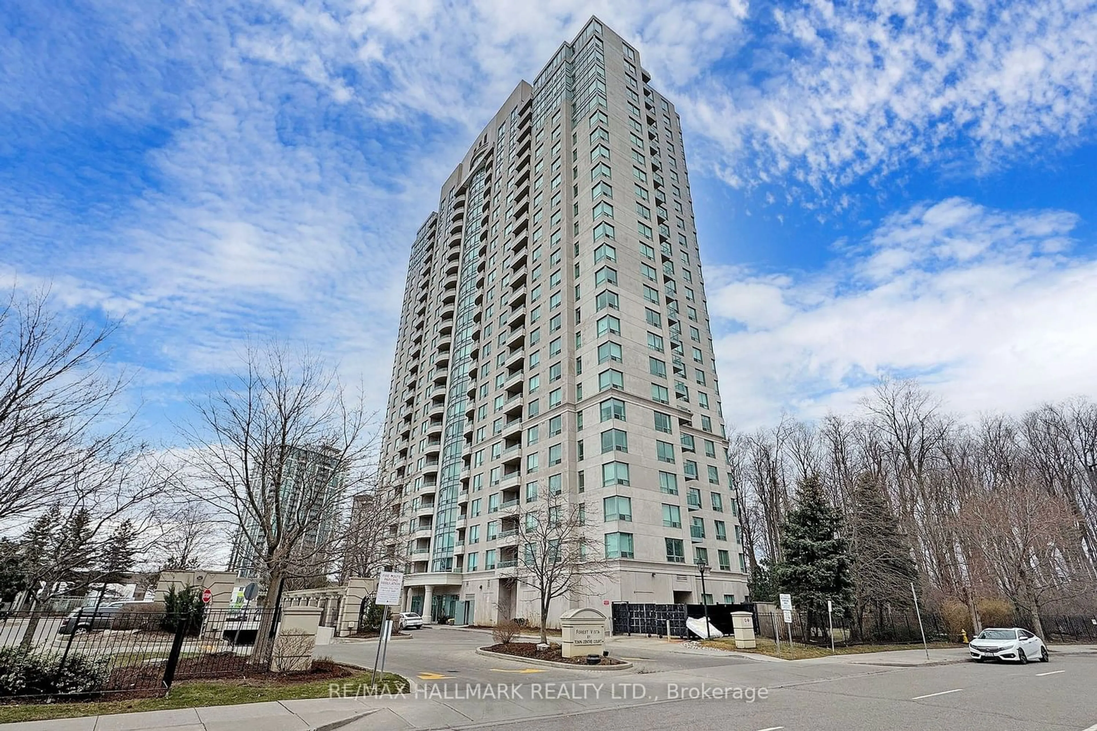 A pic from exterior of the house or condo for 61 Town Centre Crt #706, Toronto Ontario M1P 5C5