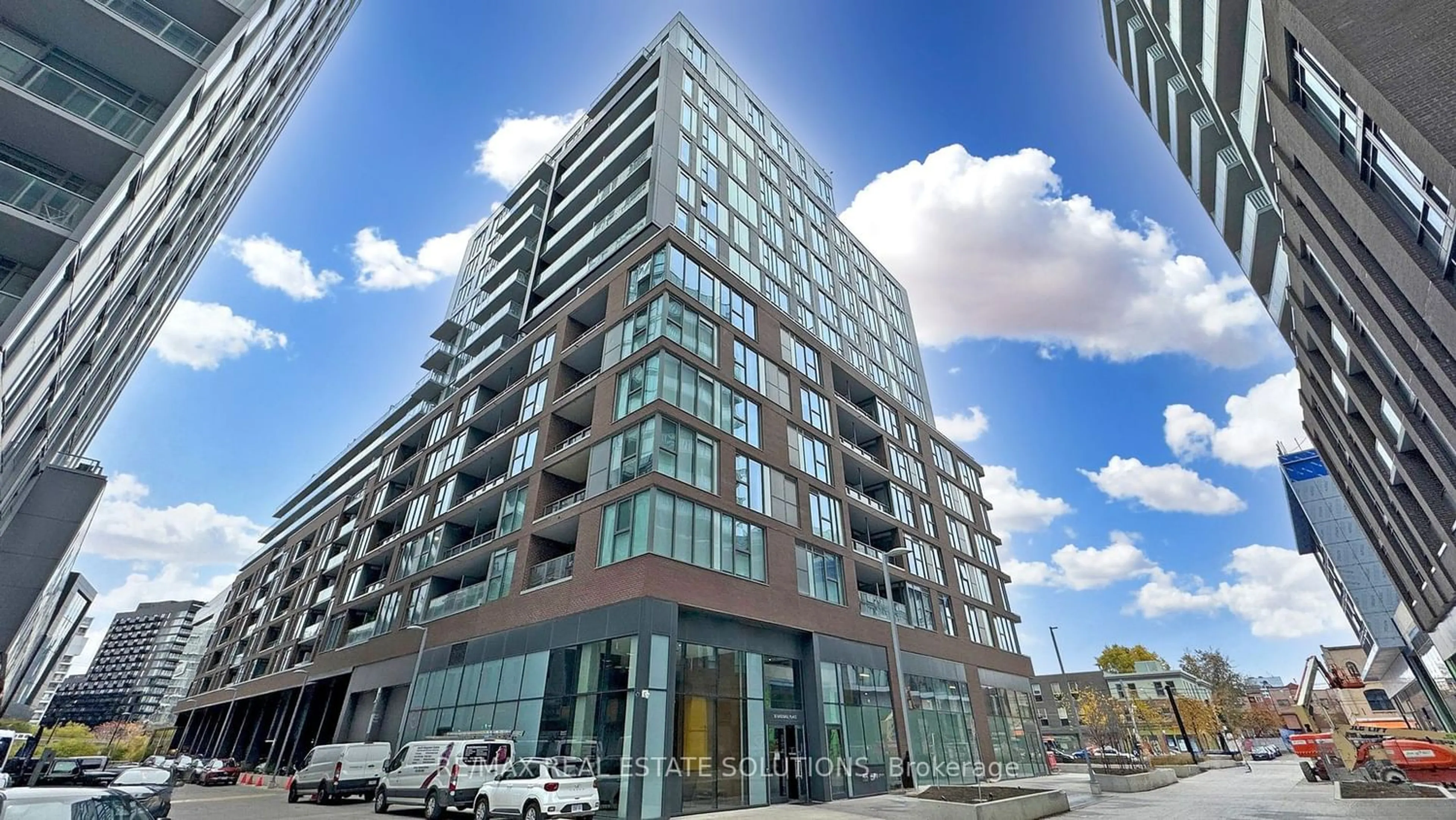 A pic from exterior of the house or condo for 30 Baseball Pl #903, Toronto Ontario M4M 0E8