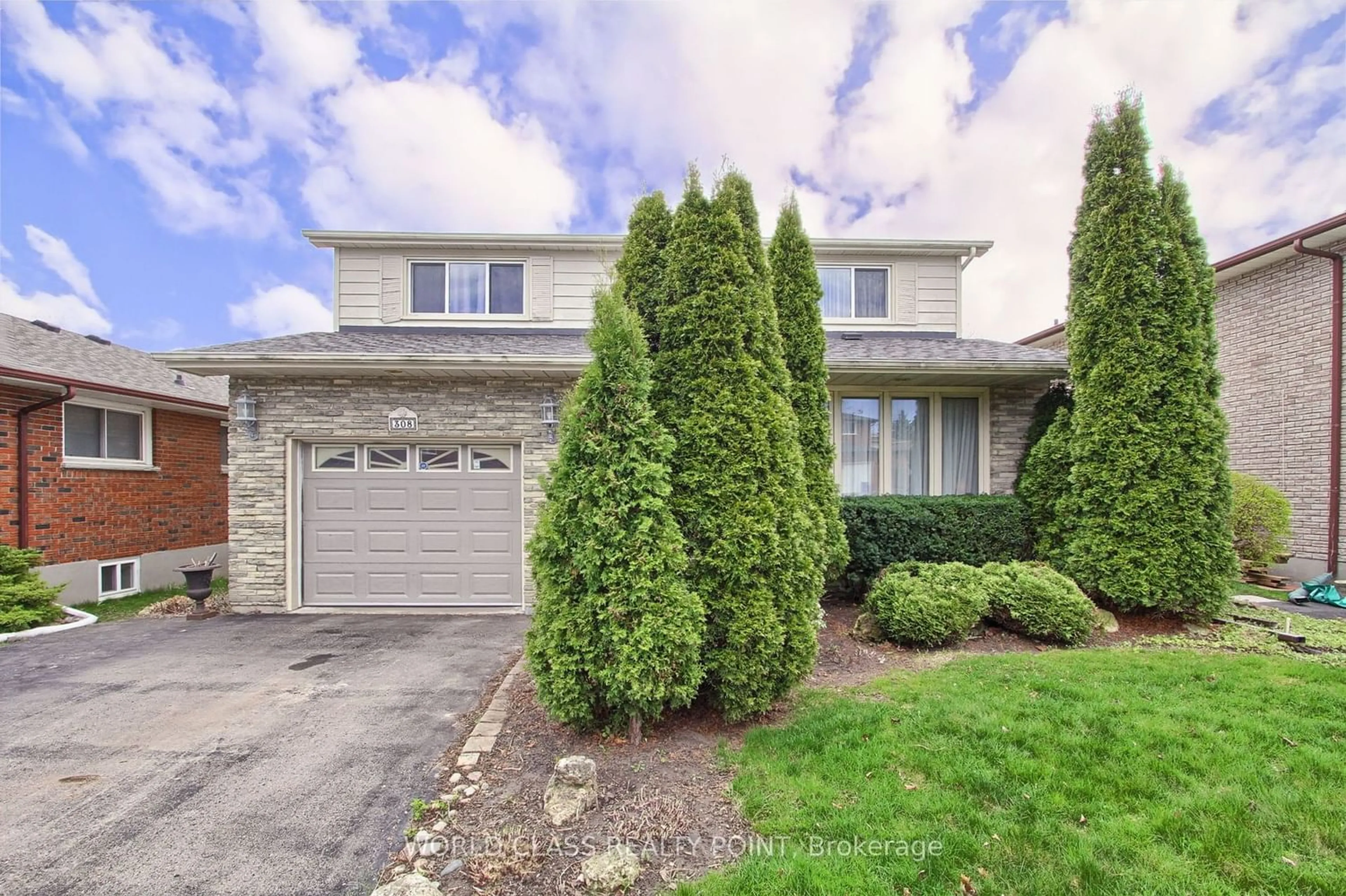 Frontside or backside of a home for 308 Preston Dr, Oshawa Ontario L1J 6Y7