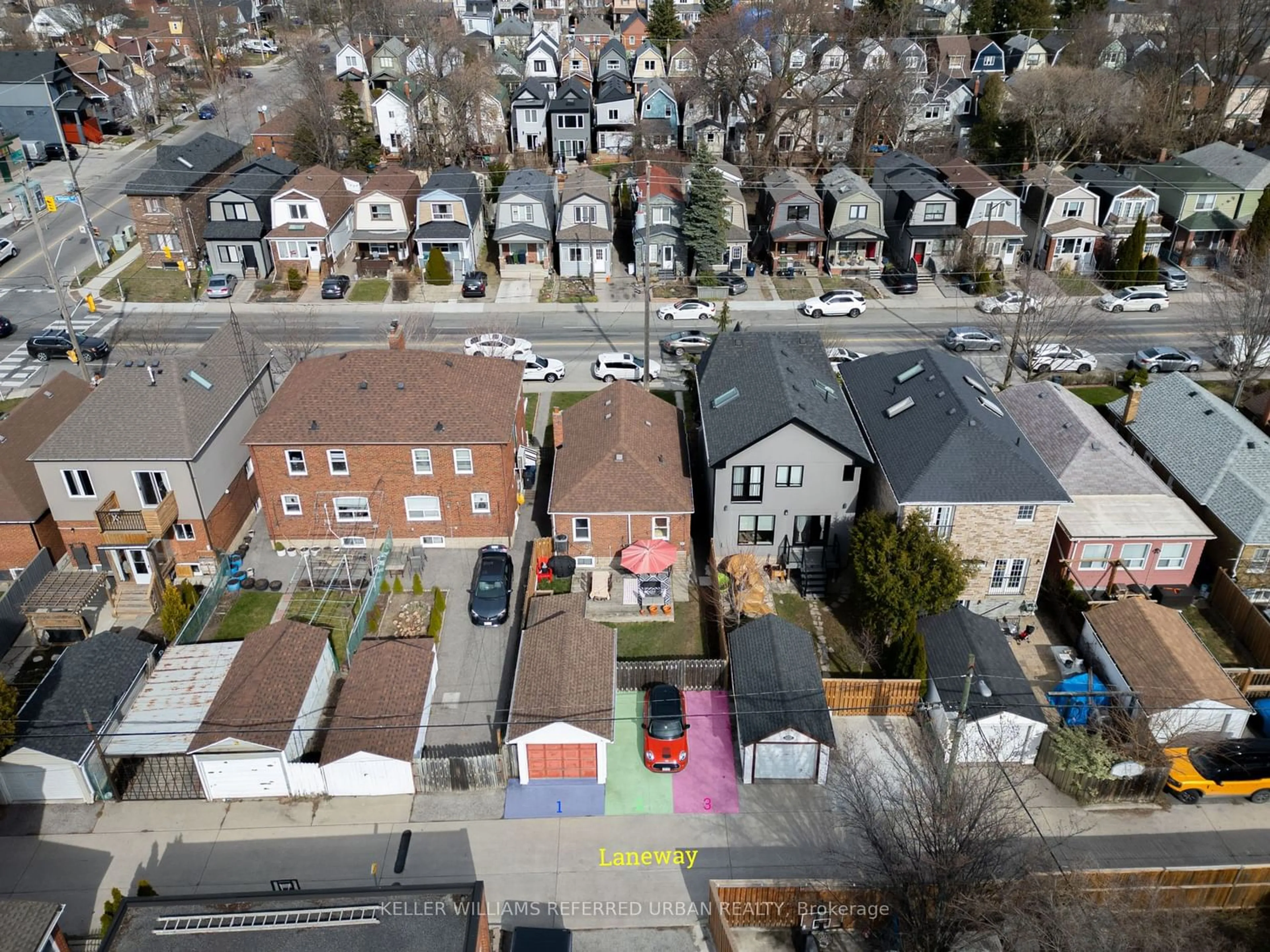 Frontside or backside of a home for 206 Donlands Ave, Toronto Ontario M4J 3R1