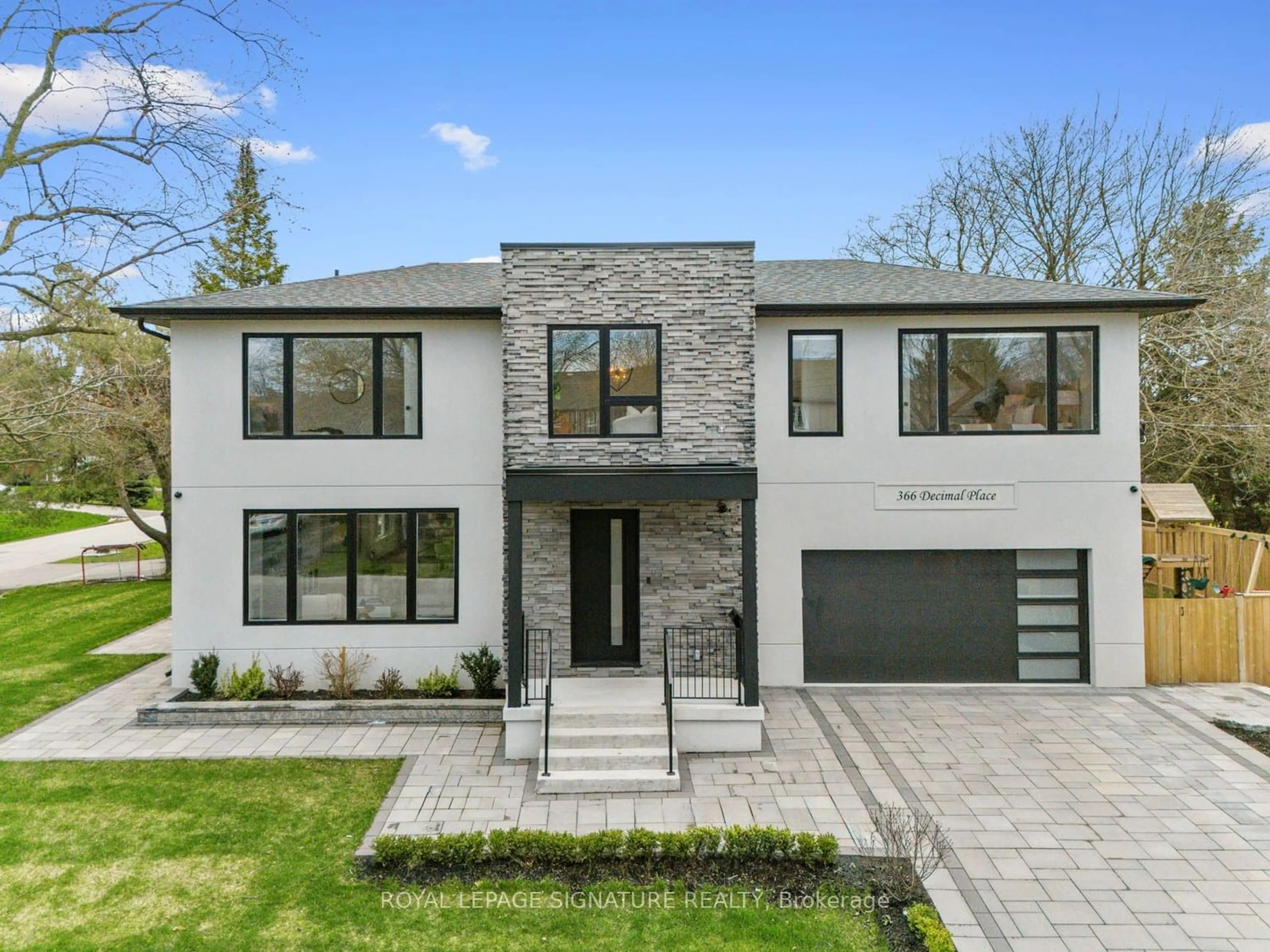 Home with brick exterior material for 366 Decimal Pl, Toronto Ontario M1C 2V9