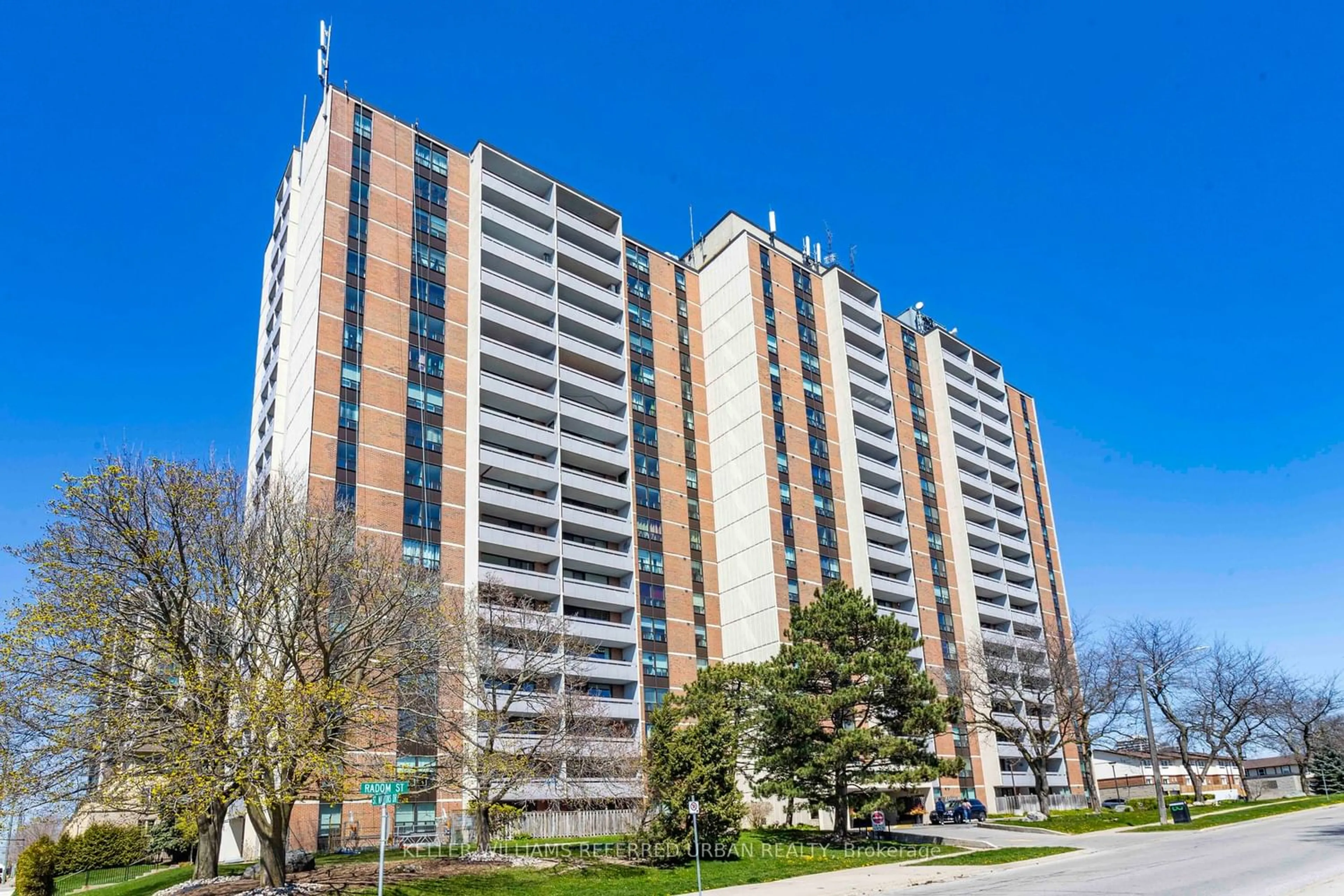 A pic from exterior of the house or condo for 1210 Radom St #1608, Pickering Ontario L1W 2Z3