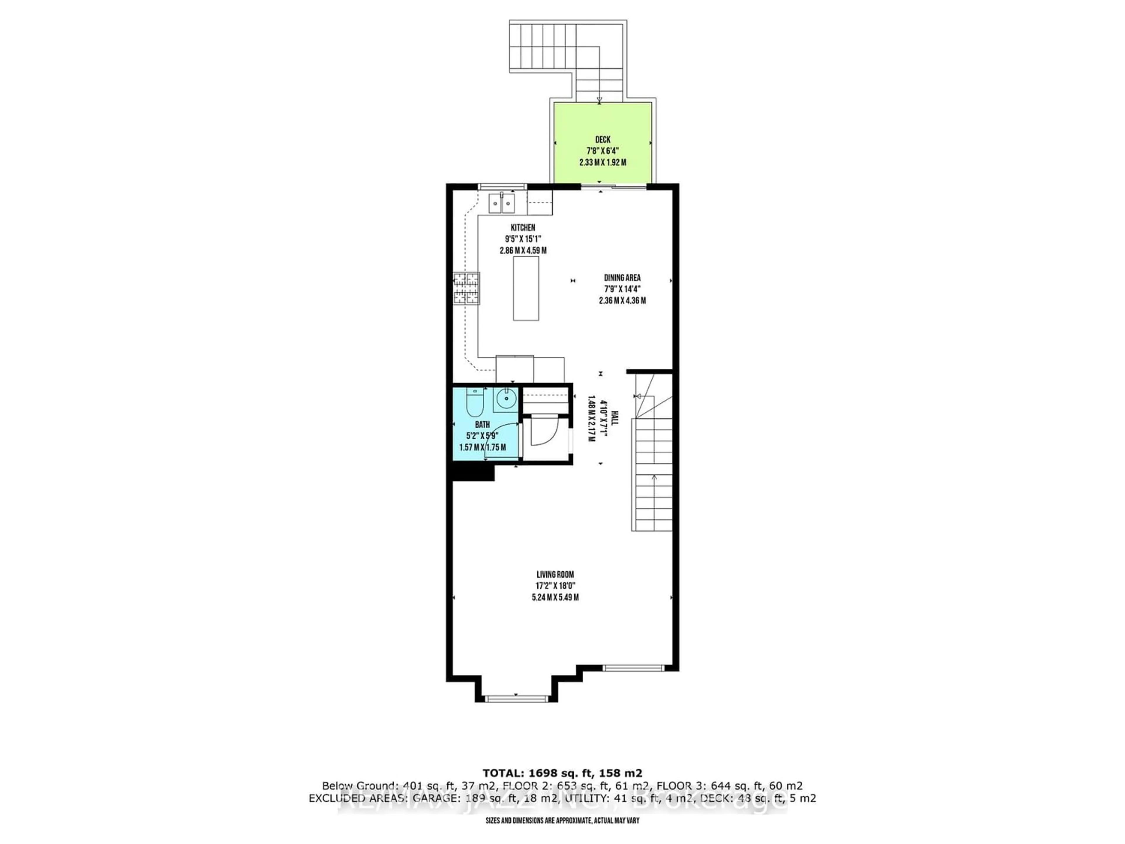 Floor plan for 1306 Bradenton Path, Oshawa Ontario L1K 1A9