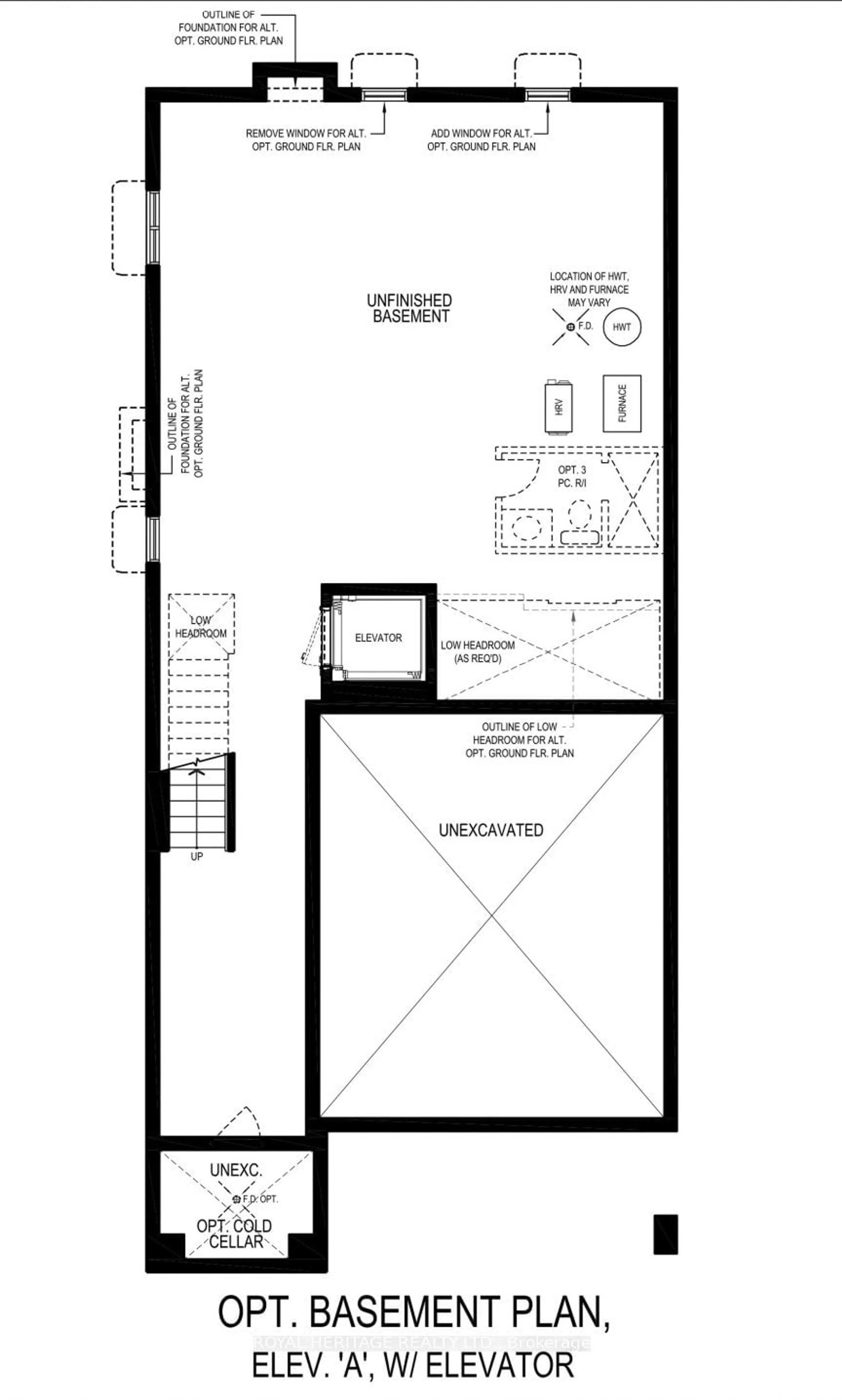 Floor plan for Lot 2 Inverlynn Way, Whitby Ontario L1N 2S6