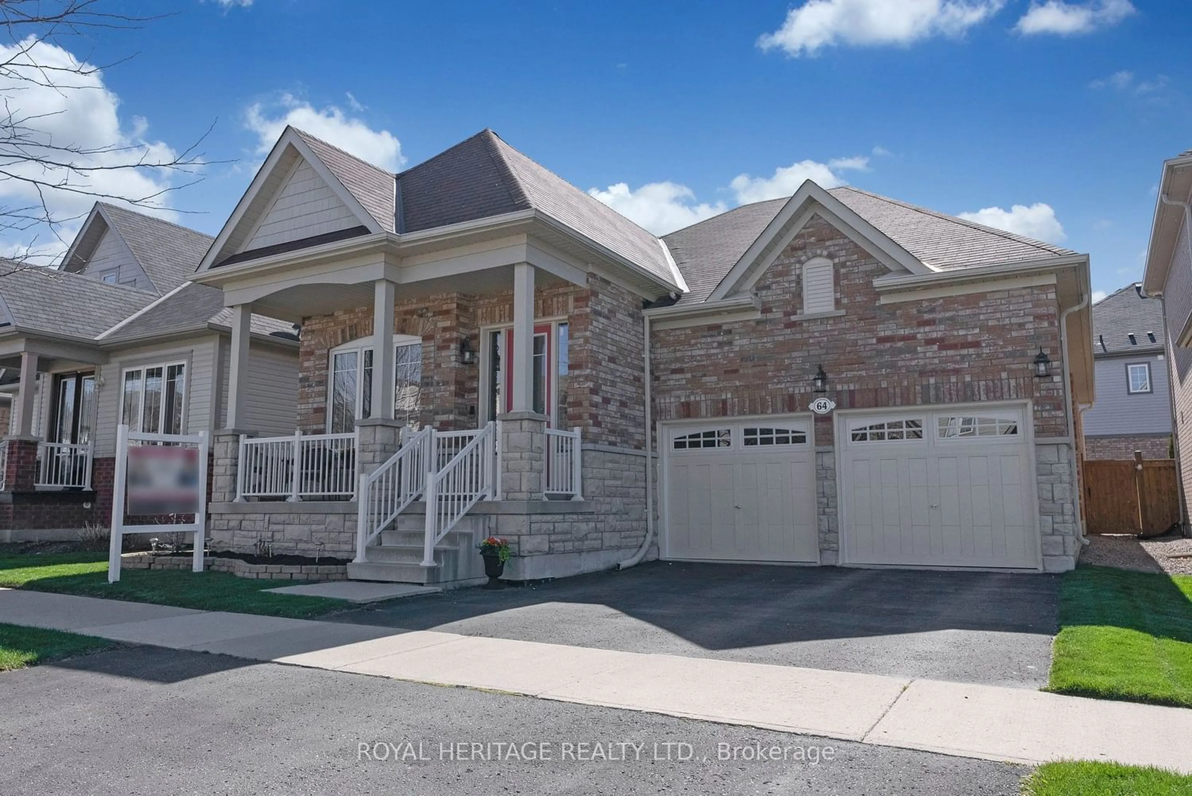 Frontside or backside of a home for 64 Keating Dr, Clarington Ontario L1B 0B9