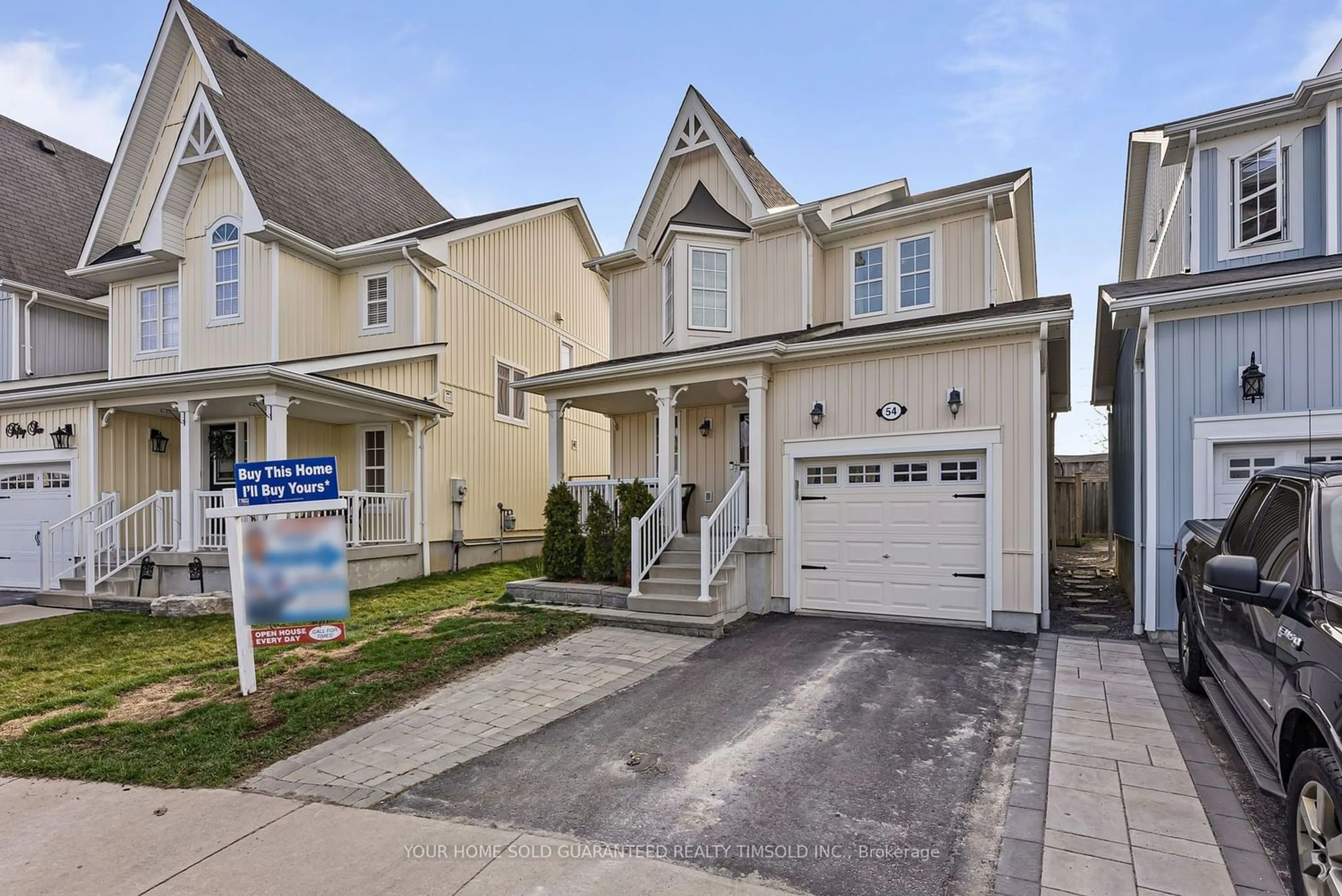 A pic from exterior of the house or condo for 54 Mildenhall Pl, Whitby Ontario L1M 0E5