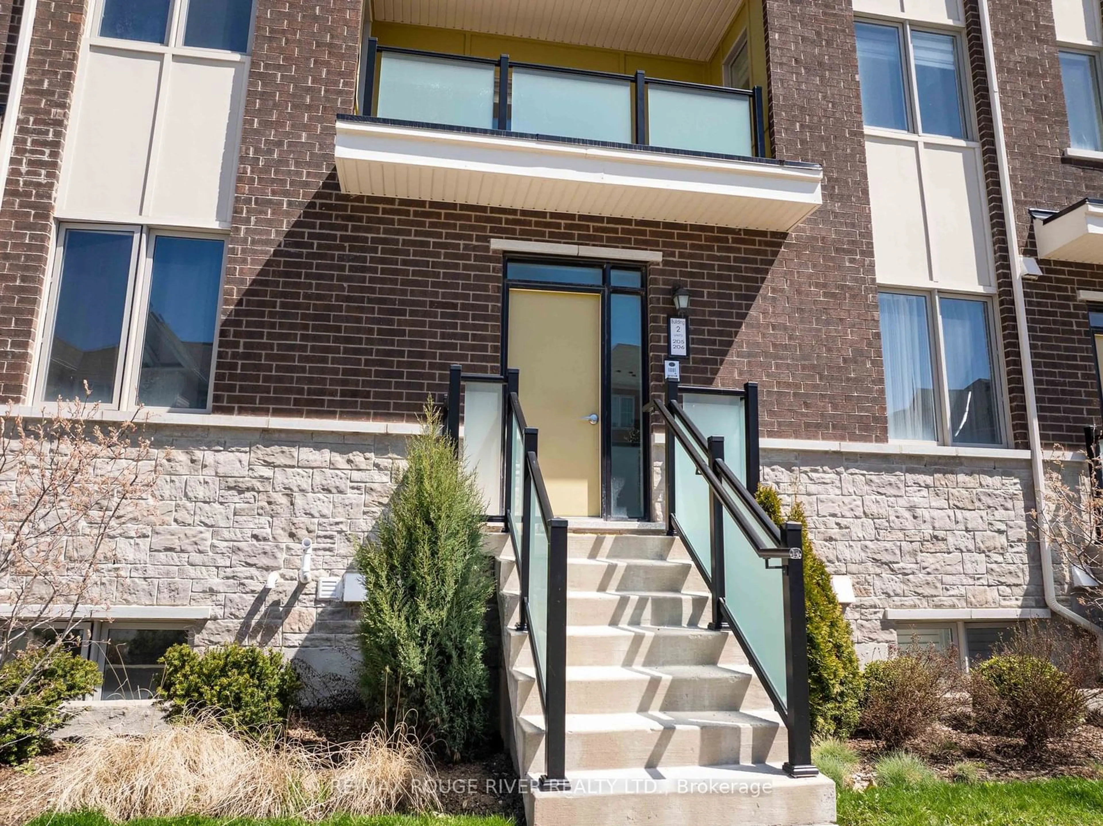 Home with brick exterior material for 1148 Dragonfly Ave #205, Pickering Ontario L1X 0H5