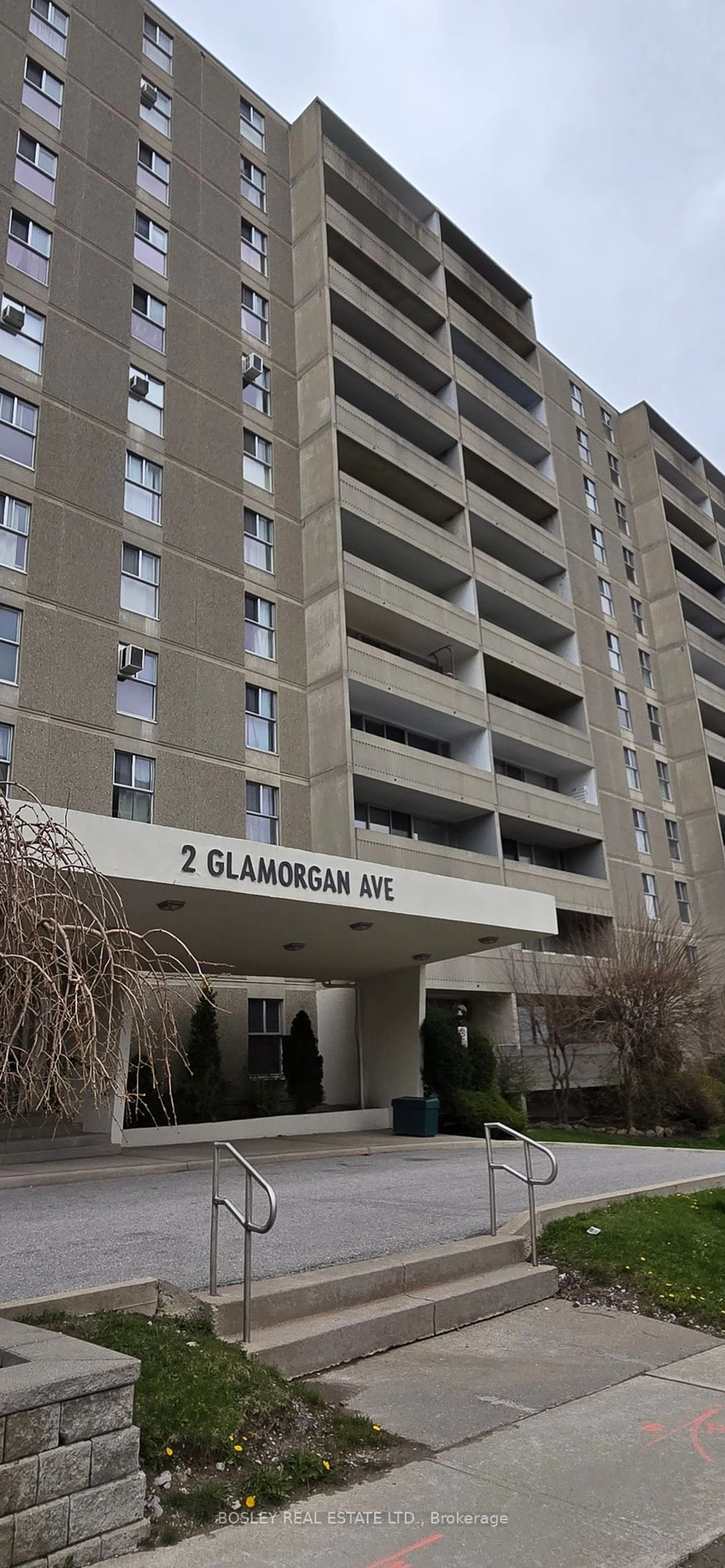 A pic from exterior of the house or condo for 2 Glamorgan Ave #1111, Toronto Ontario M1P 2M8