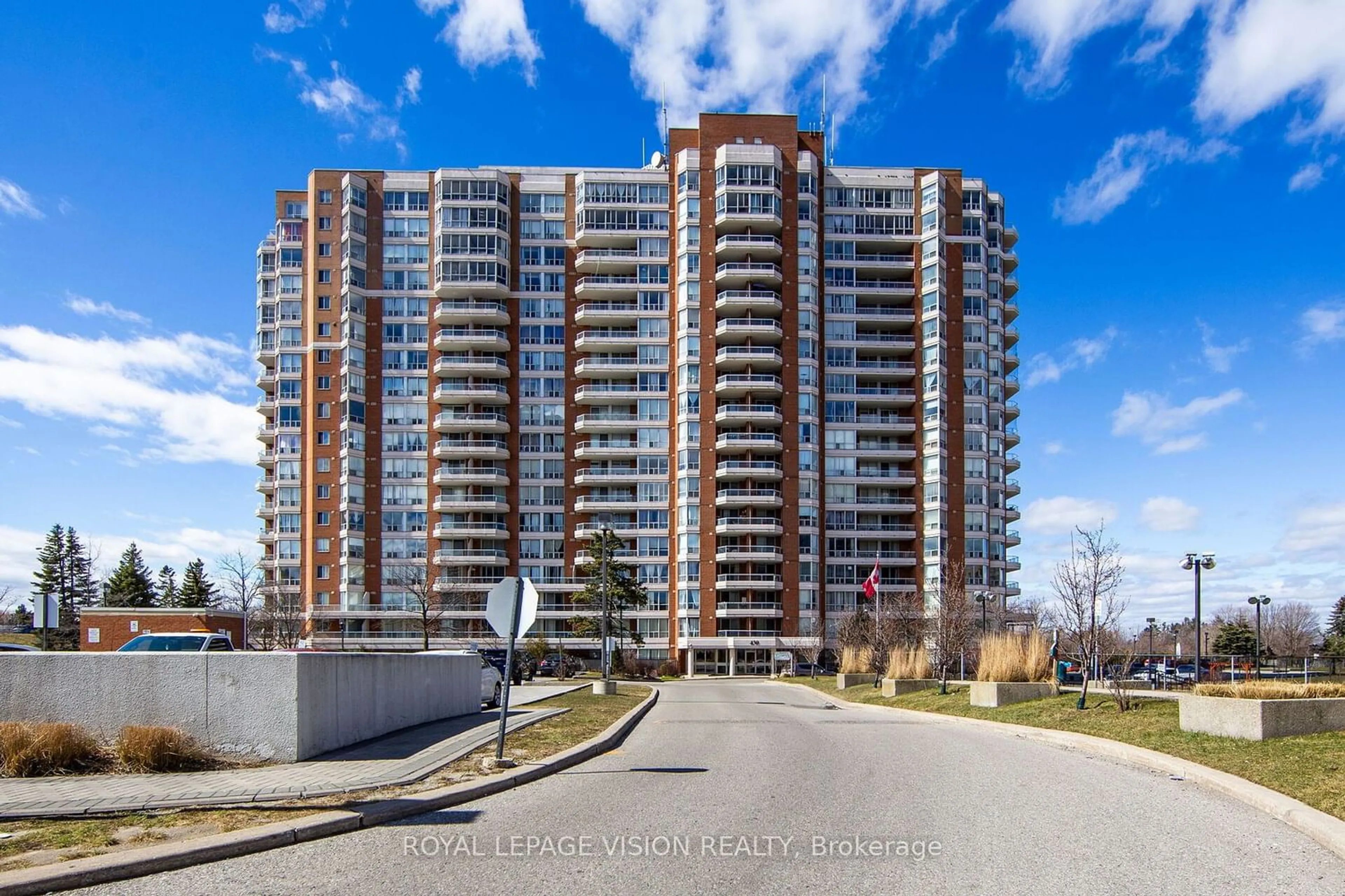 A pic from exterior of the house or condo for 430 Mclevin Ave #1416, Toronto Ontario M1B 5P1