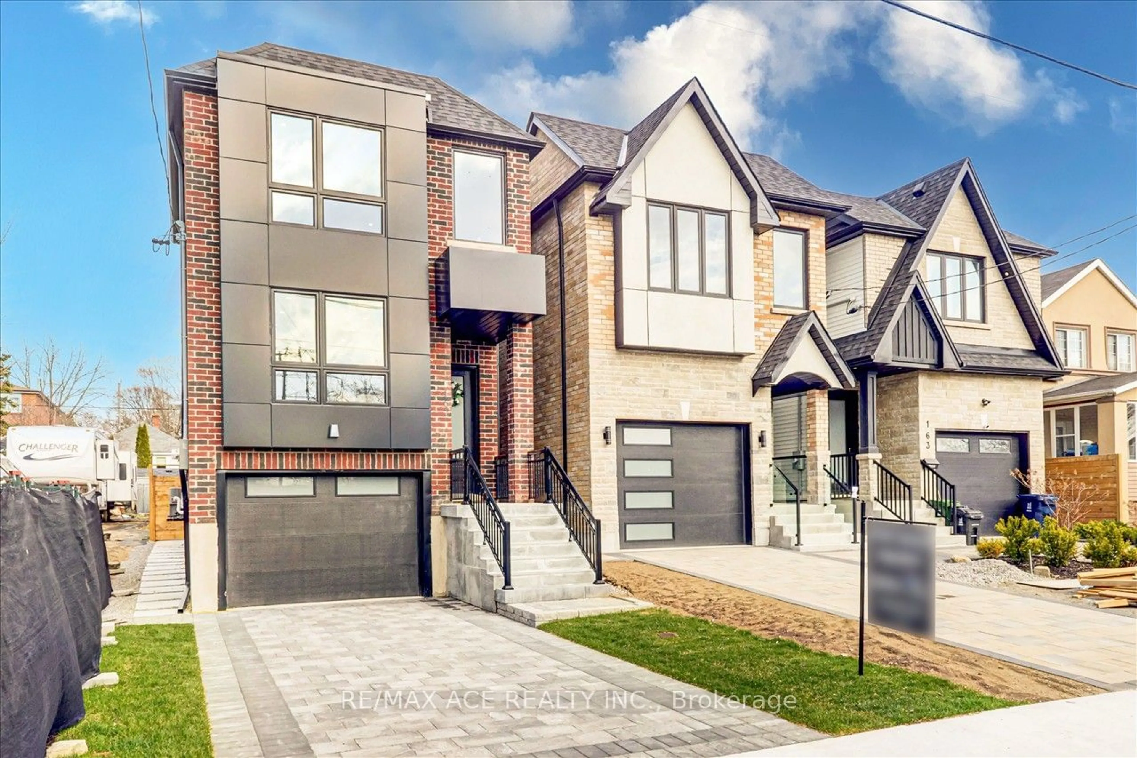 Home with brick exterior material for 167 August Ave, Toronto Ontario M1L 3N3
