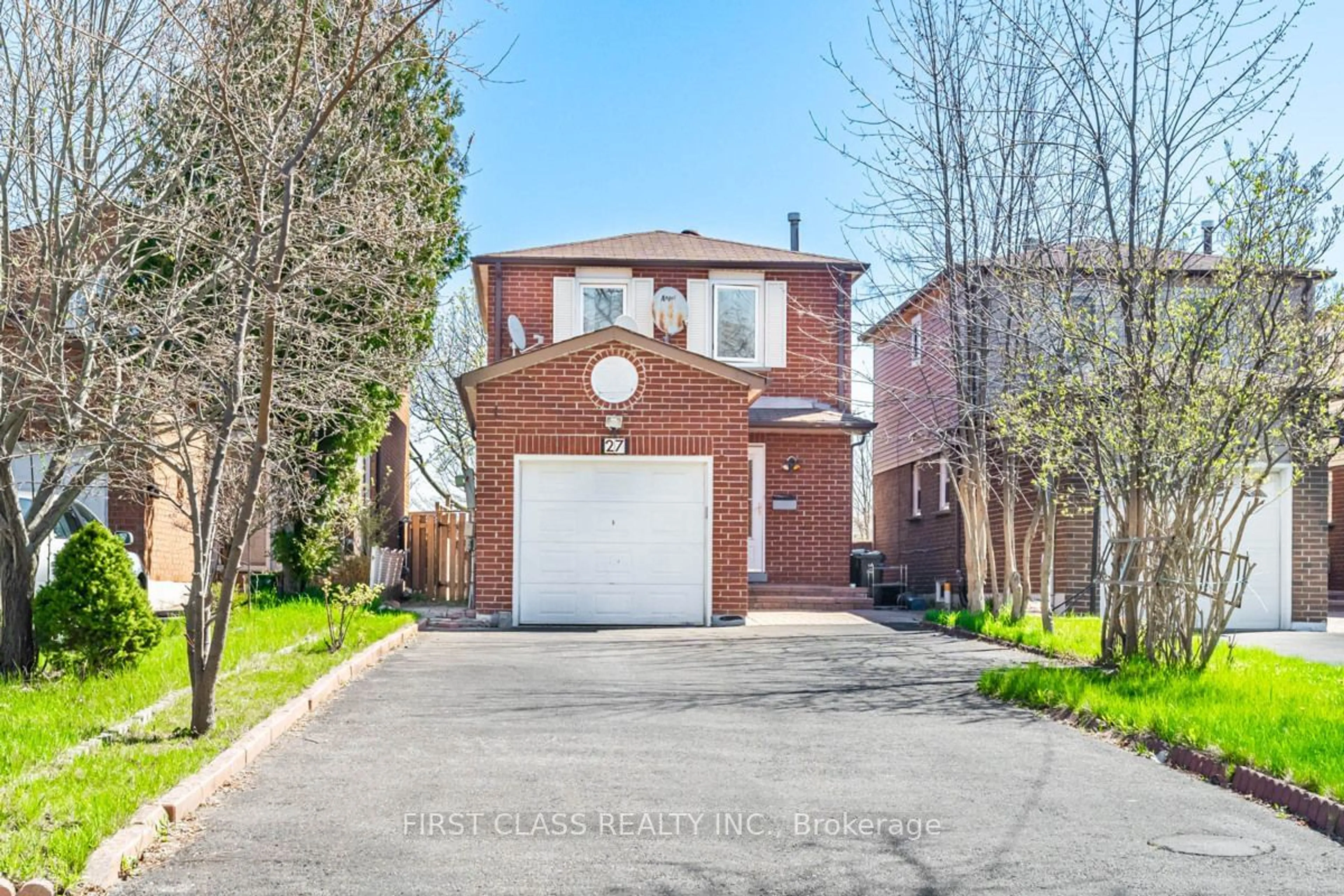 Frontside or backside of a home for 27 Brimstone Cres, Toronto Ontario M1V 3C8