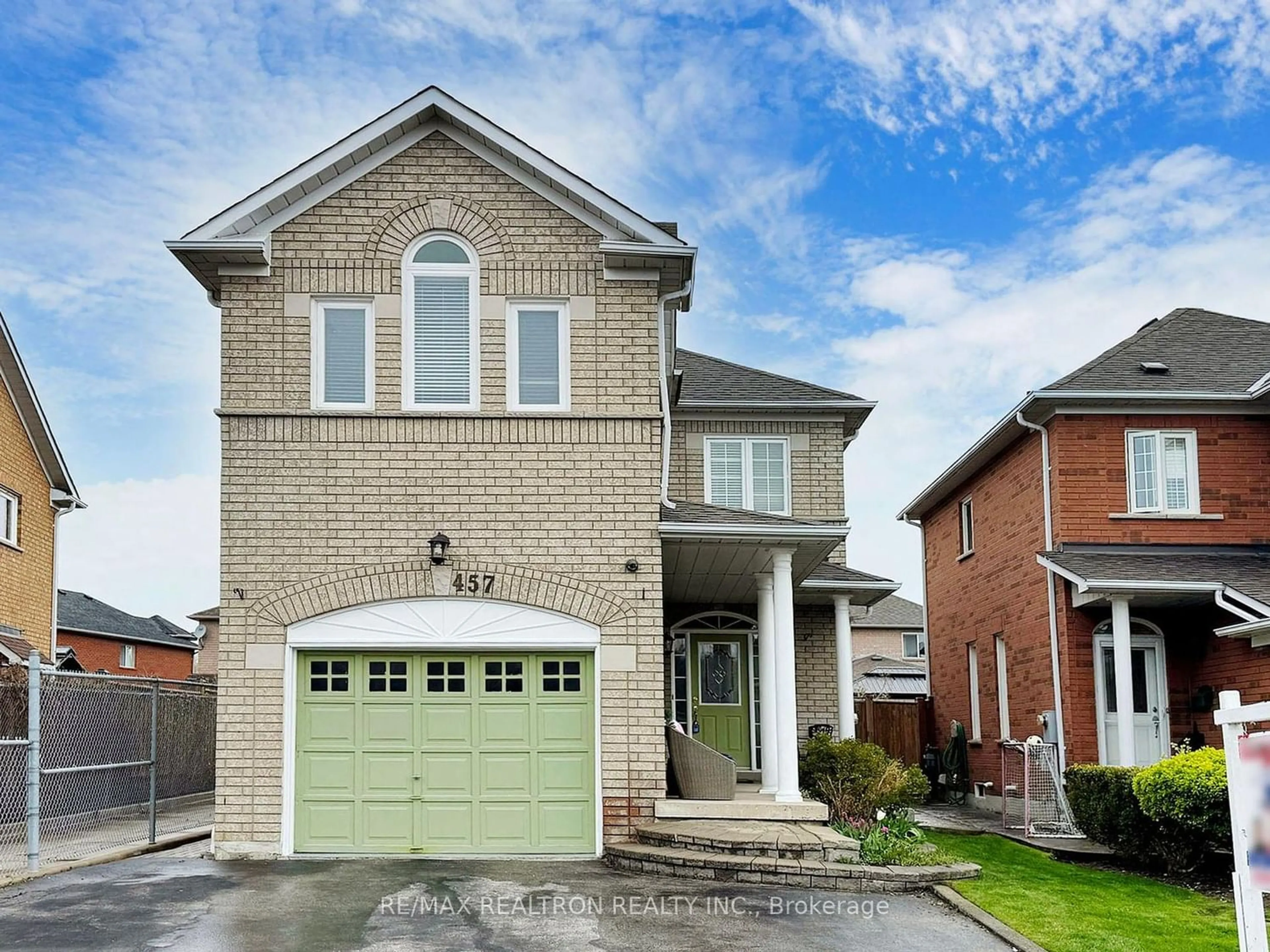 Home with brick exterior material for 457 Woodsmere Cres, Pickering Ontario L1V 7A5