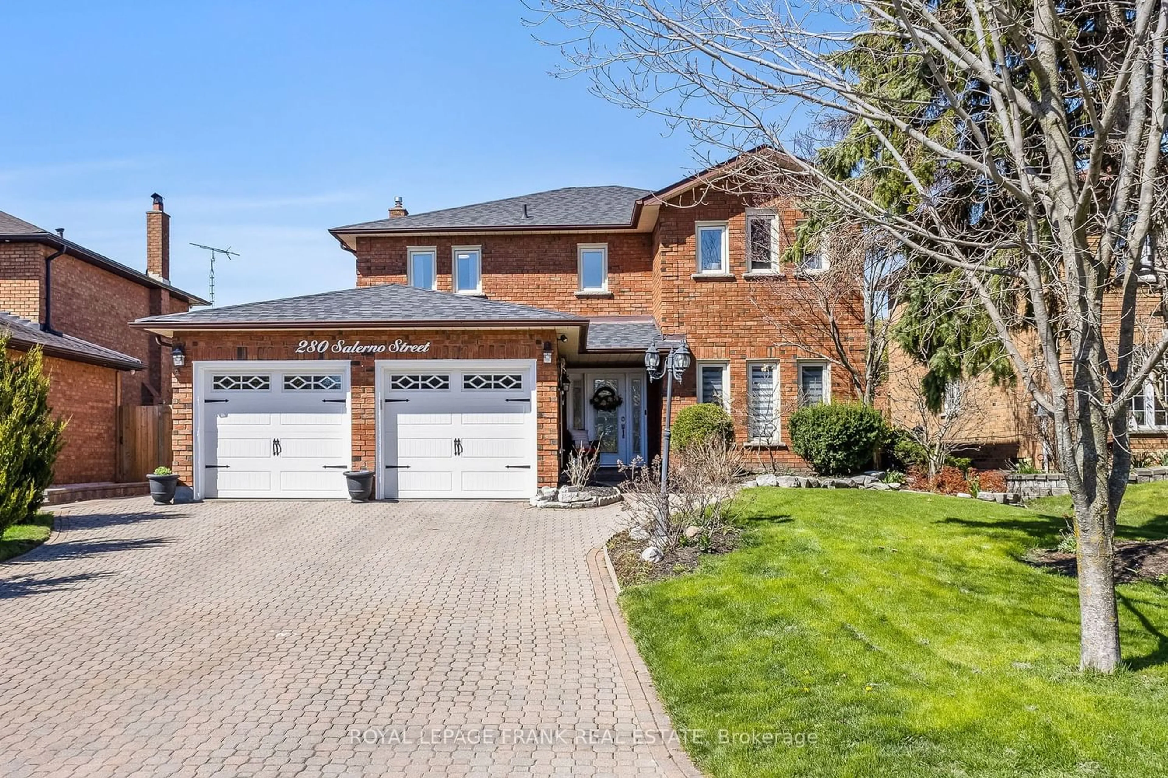 Home with brick exterior material for 280 Salerno St, Oshawa Ontario L1J 6W2