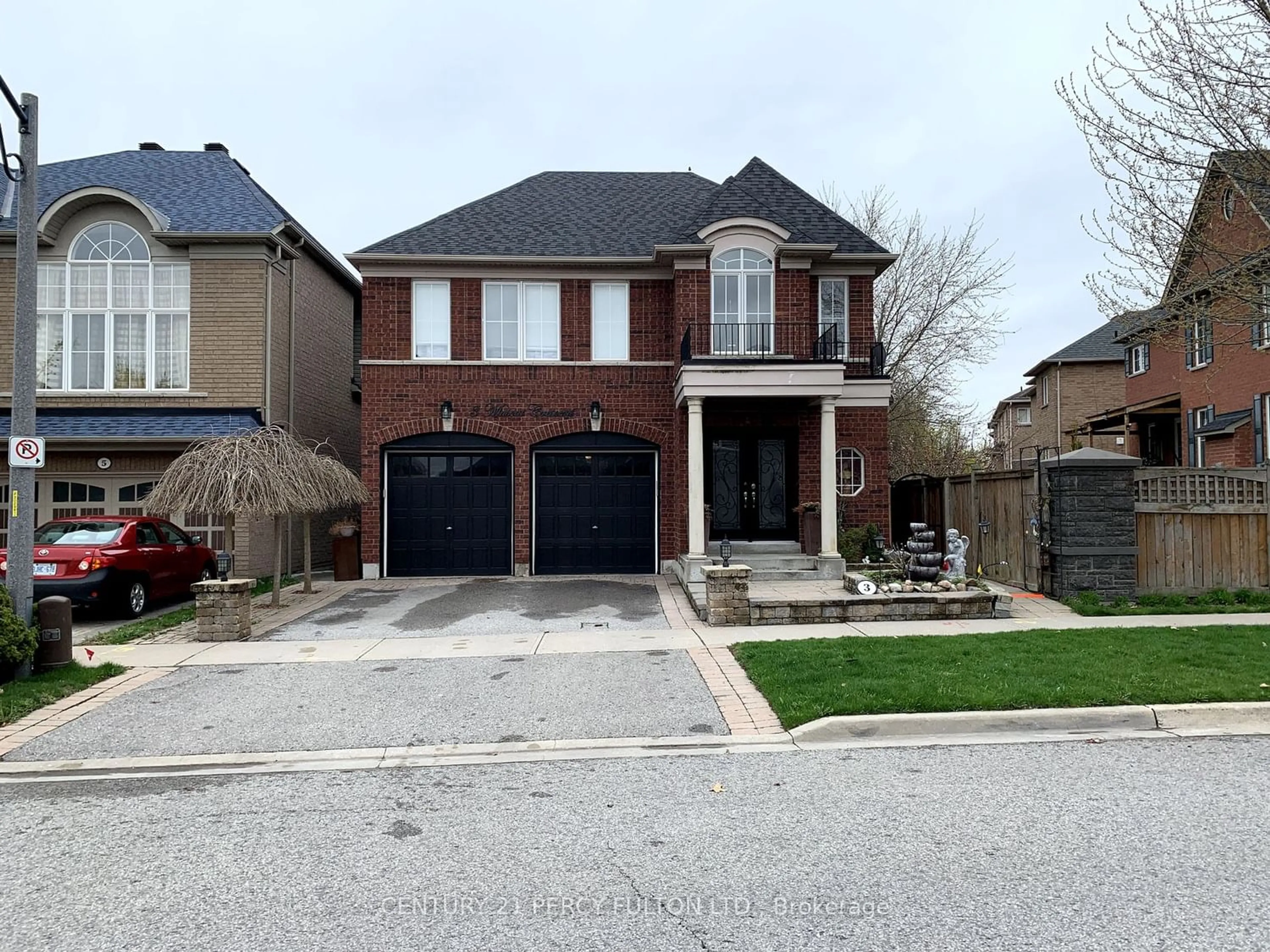 Home with brick exterior material for 3 Muscat Cres, Ajax Ontario L1Z 0B7
