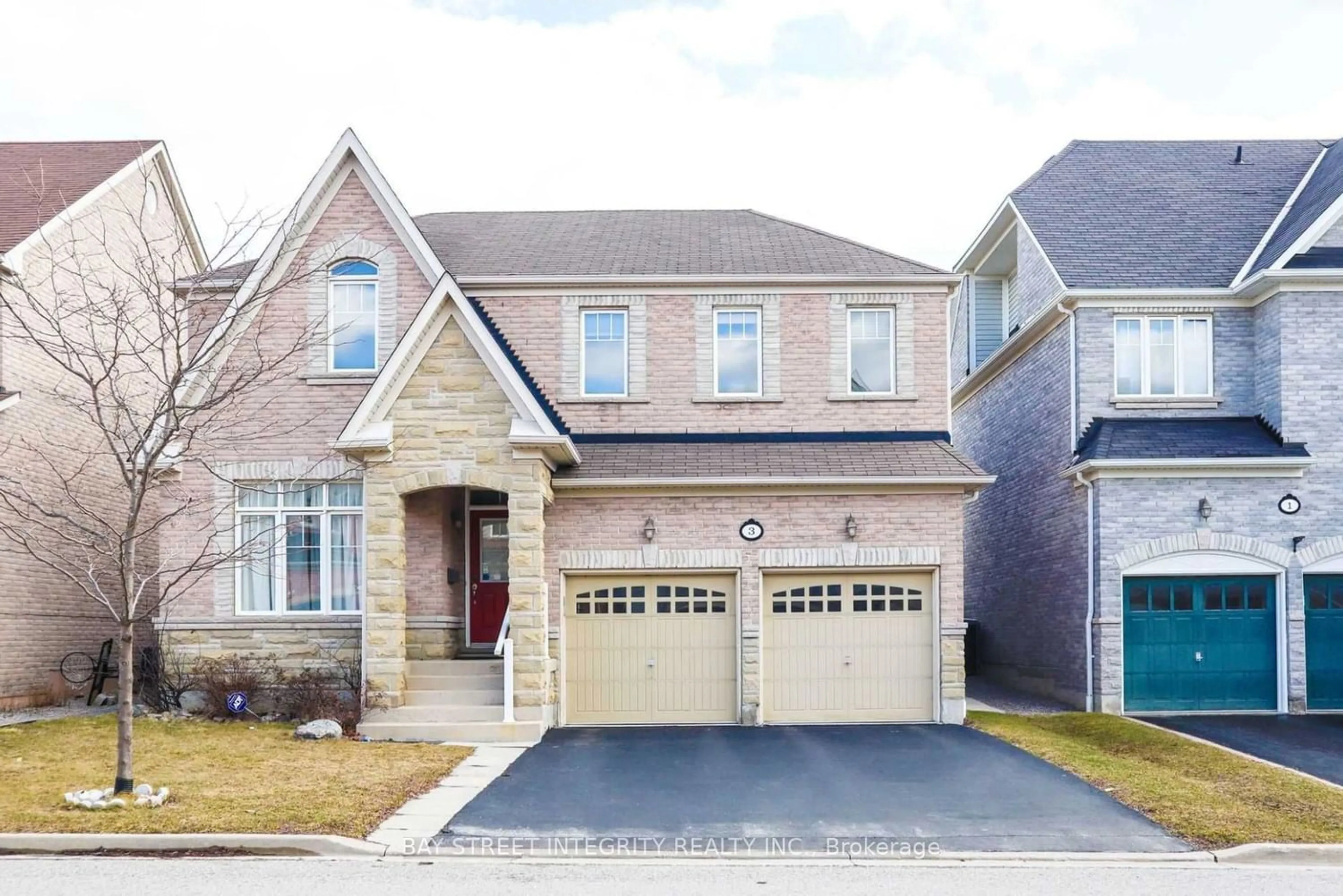 Home with brick exterior material for 3 Headon Ave, Ajax Ontario L1Z 1R4