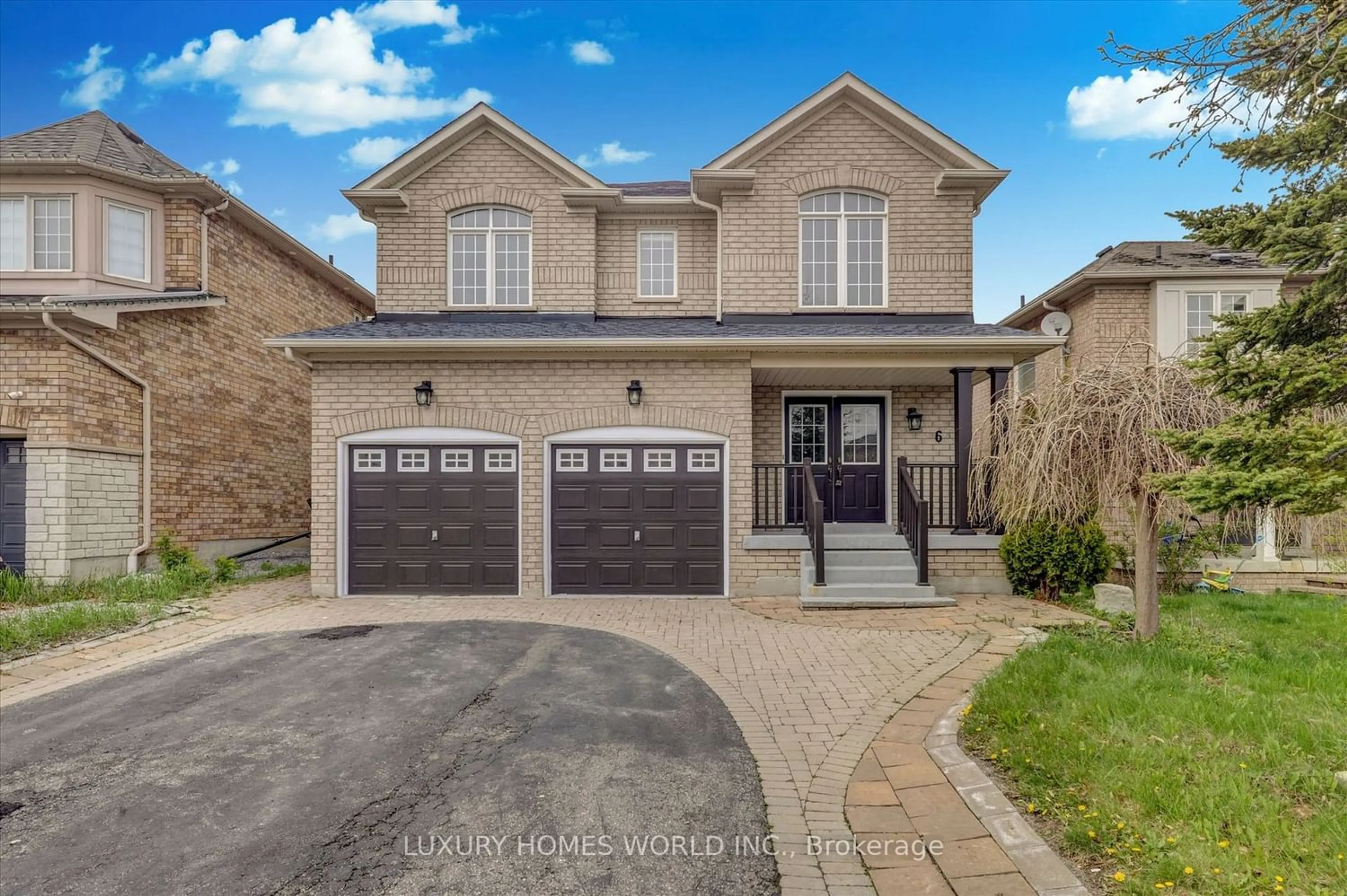 Home with brick exterior material for 6 Pardon Ave, Whitby Ontario L1P 1V1