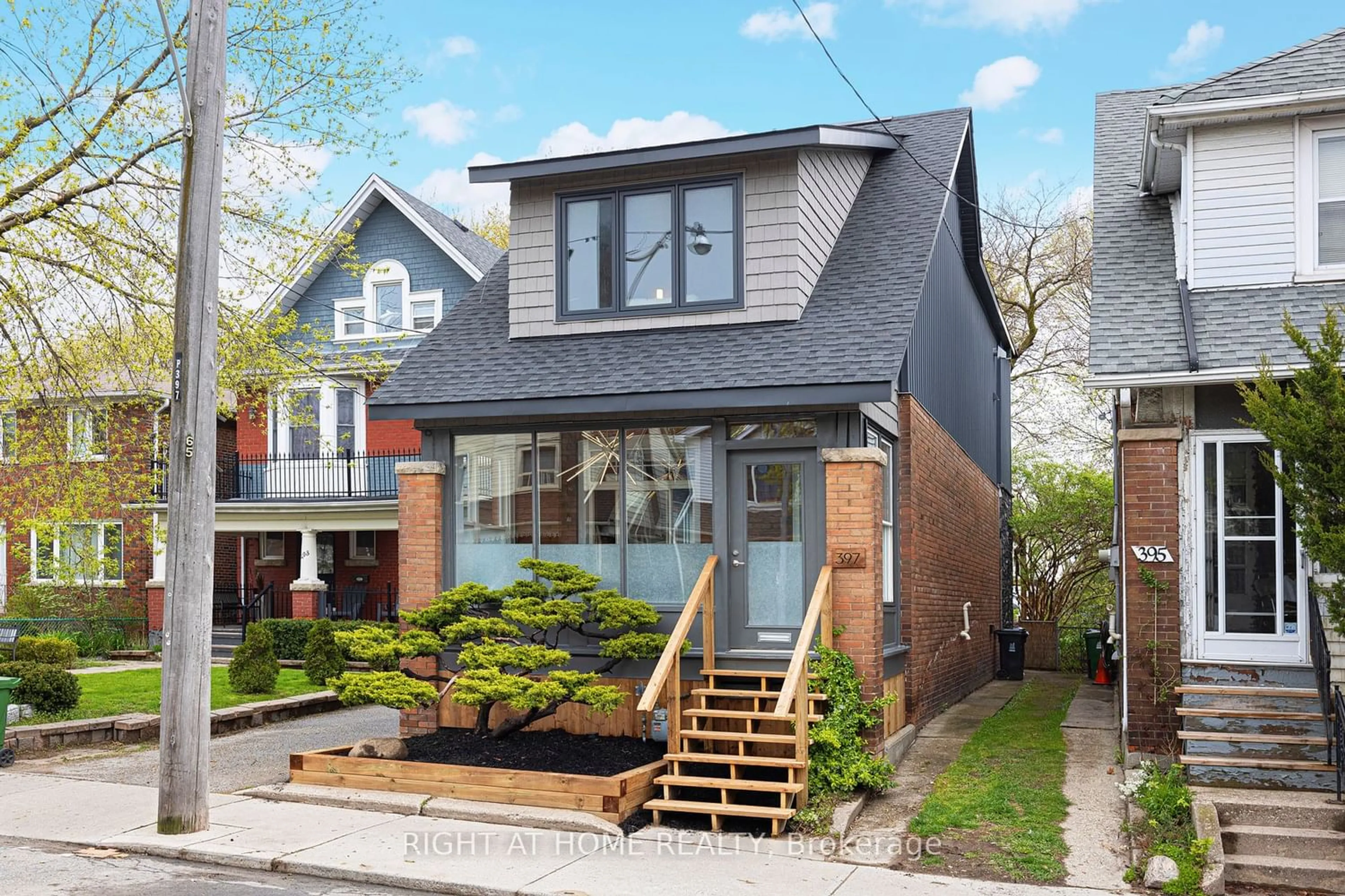 Frontside or backside of a home for 397 Woodbine Ave, Toronto Ontario M4L 3P7