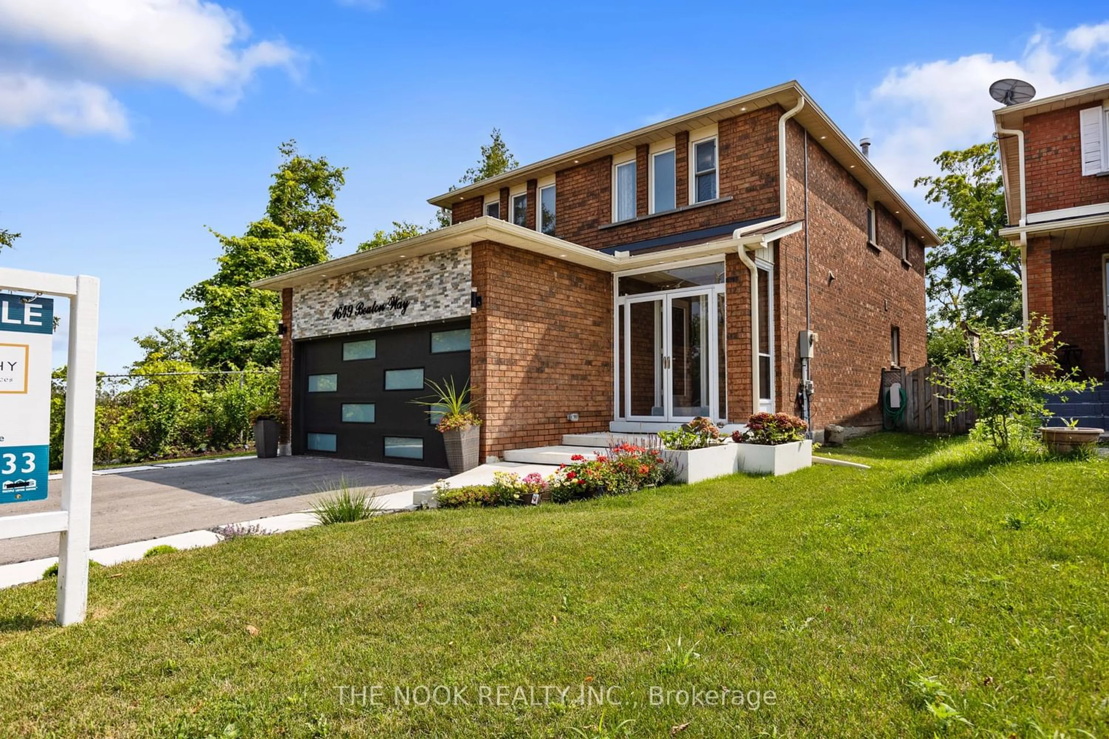 Home with brick exterior material for 1649 Beaton Way, Pickering Ontario L1X 1X7