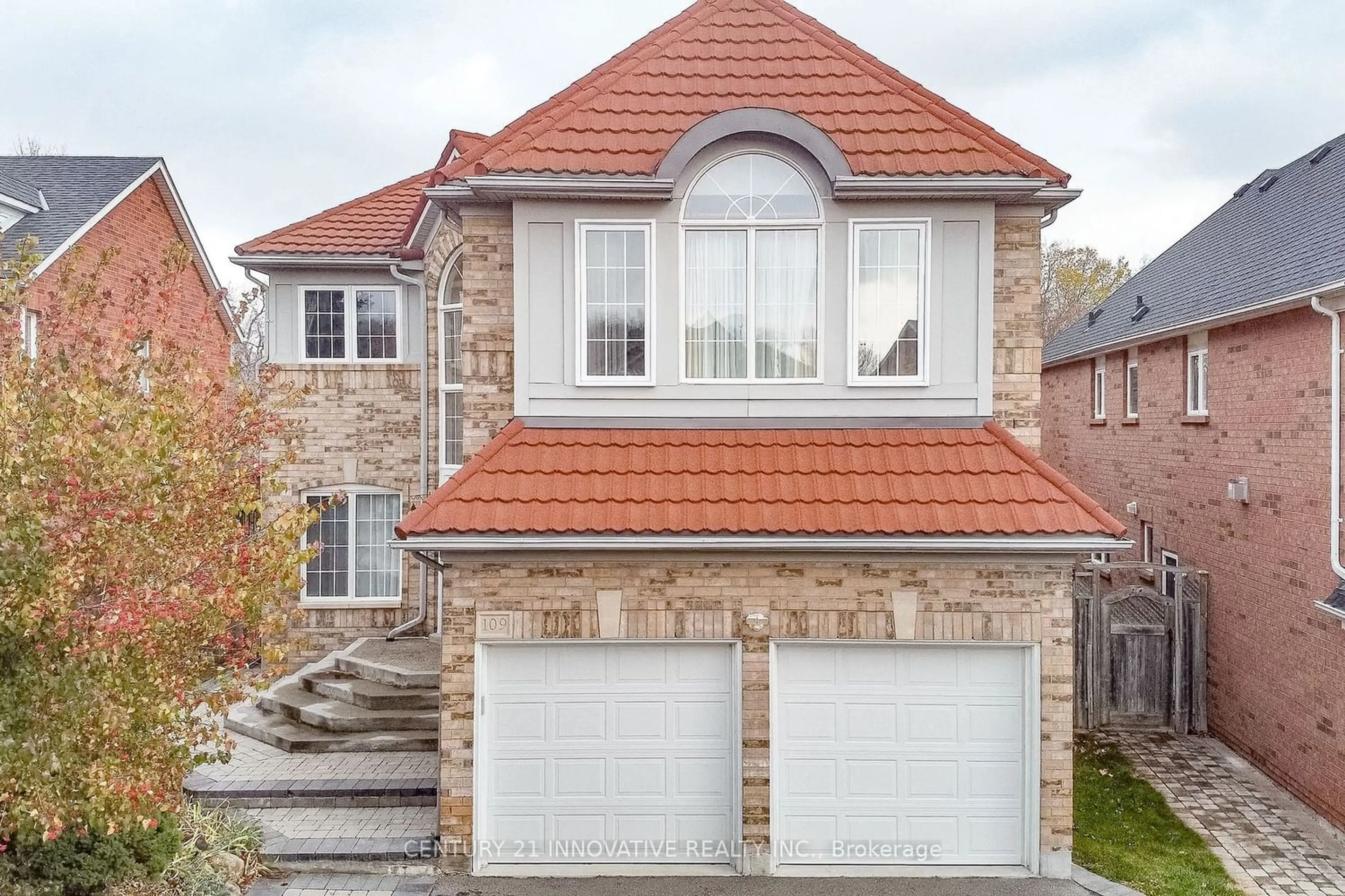 Home with brick exterior material for 109 Gartshore Dr, Whitby Ontario L1P 1N8