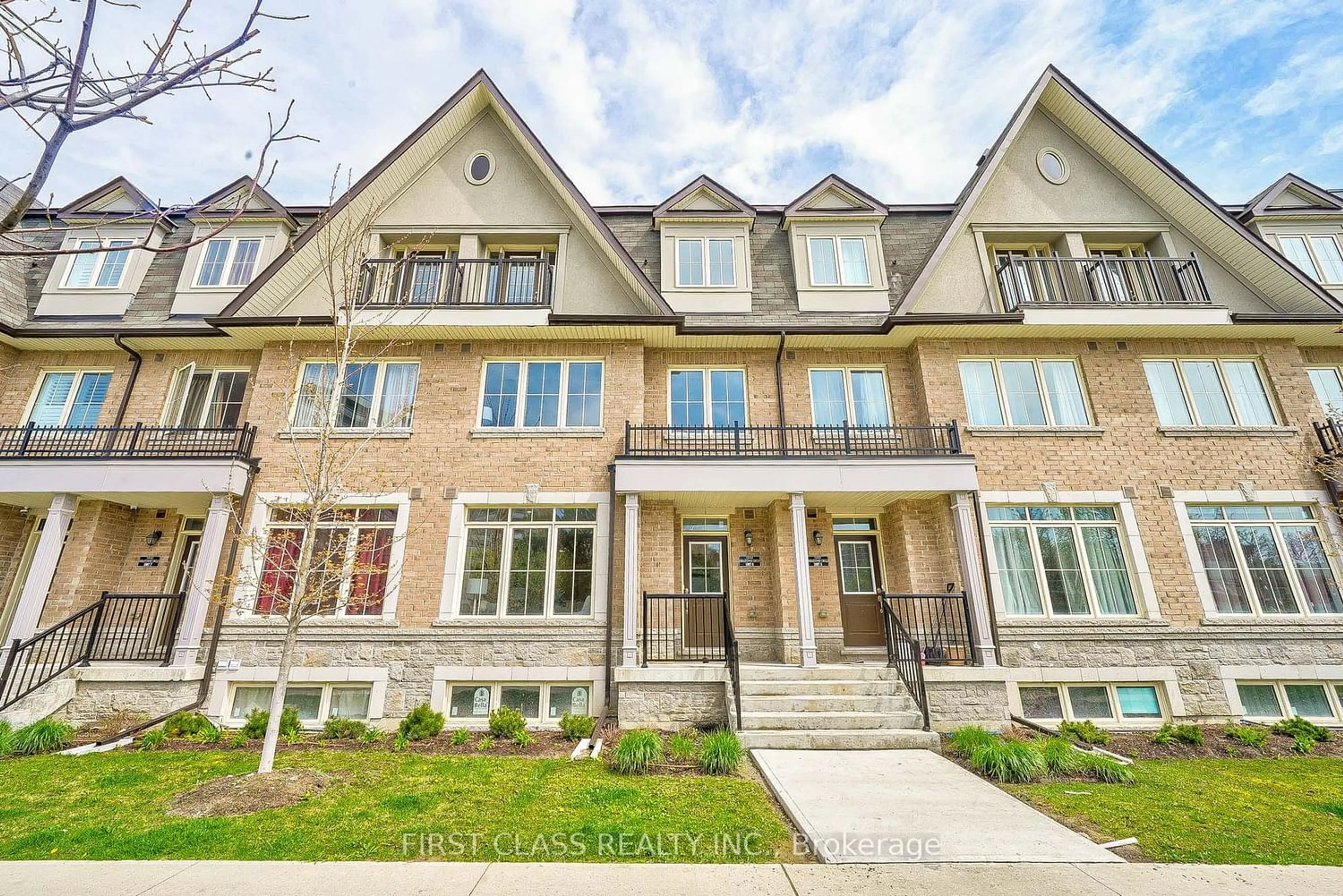 Home with brick exterior material for 1251 Bridletowne Circ #6, Toronto Ontario M1W 1S7