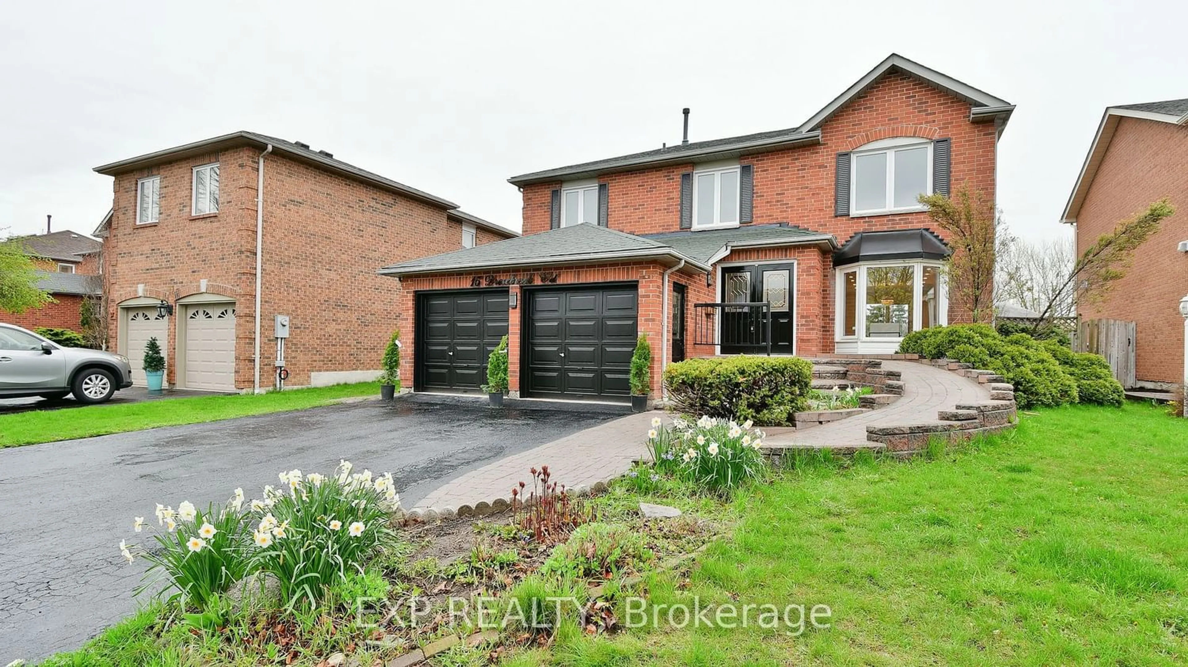 Home with brick exterior material for 15 Drewbrook Crt, Whitby Ontario L1N 8M9