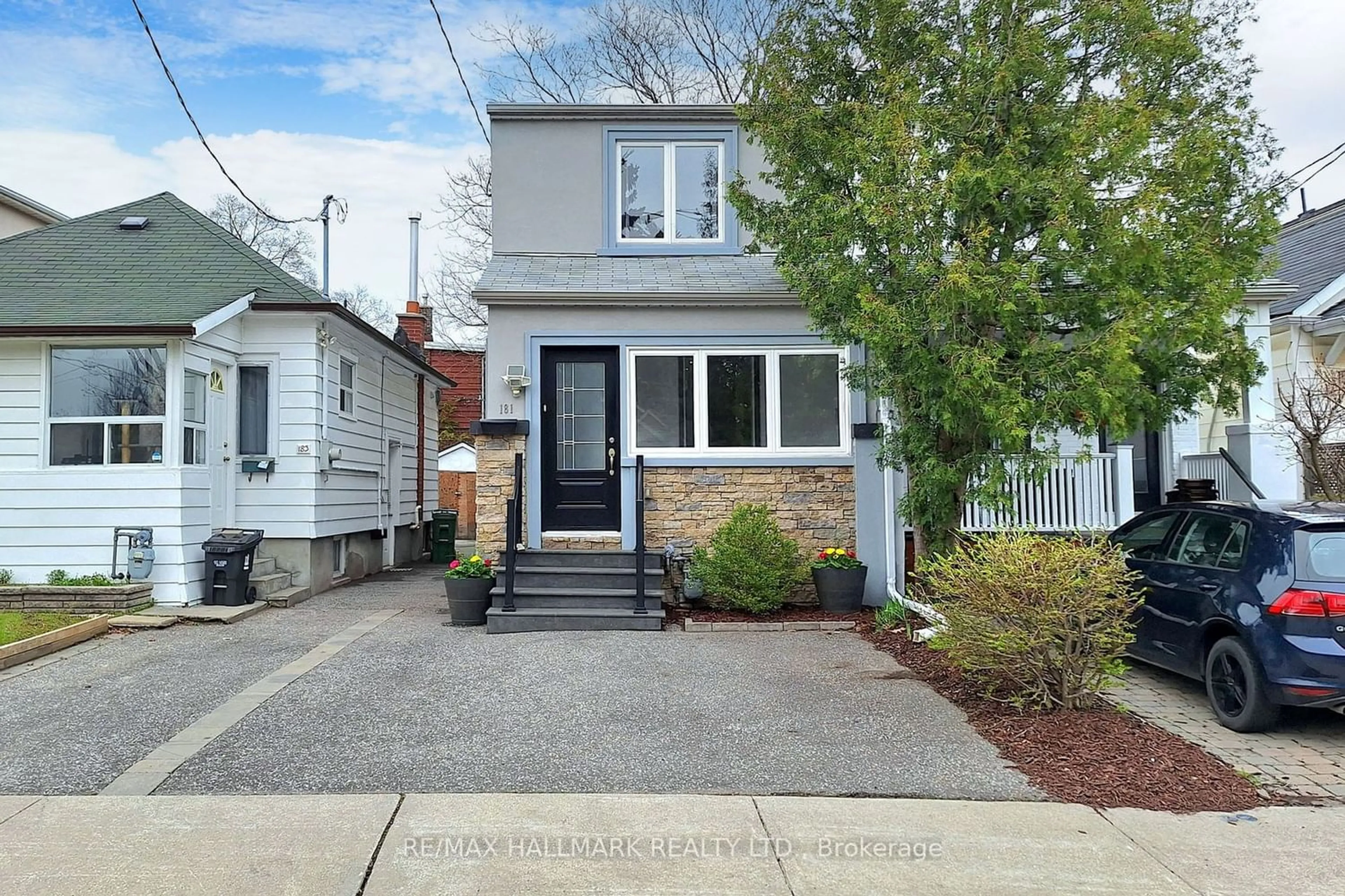 Frontside or backside of a home for 181 Glebemount Ave, Toronto Ontario M4C 3S9