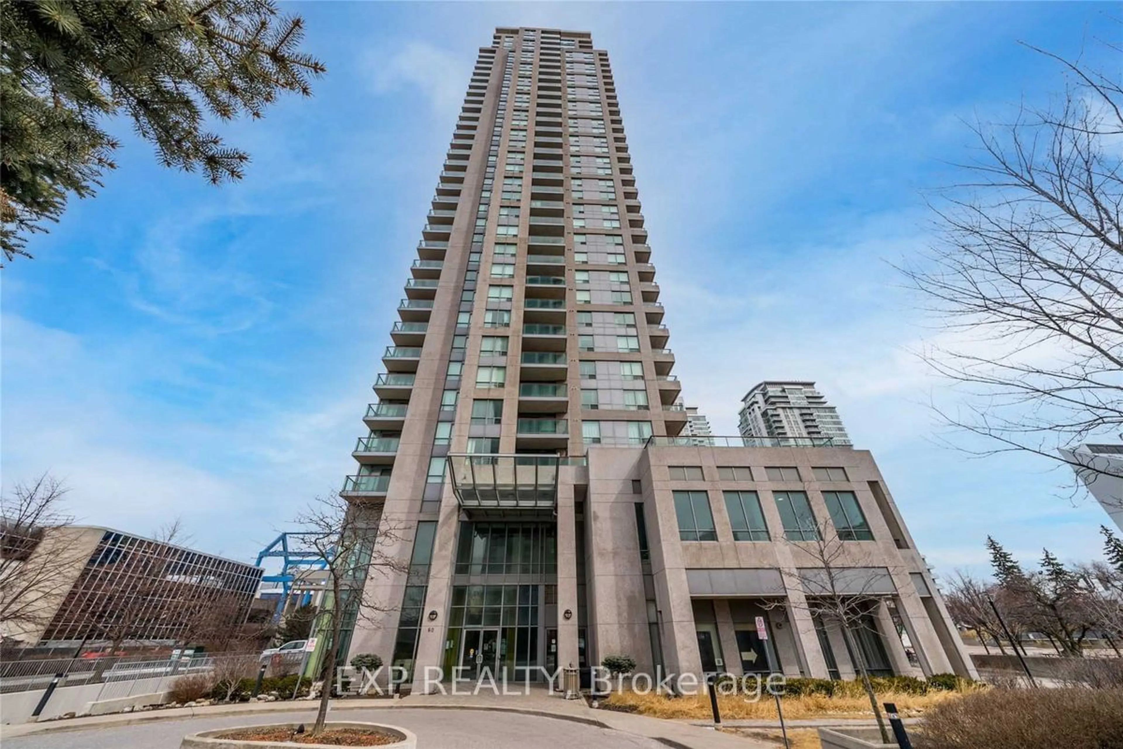 A pic from exterior of the house or condo for 60 Brian Harrison Way #405, Toronto Ontario M1P 5J5
