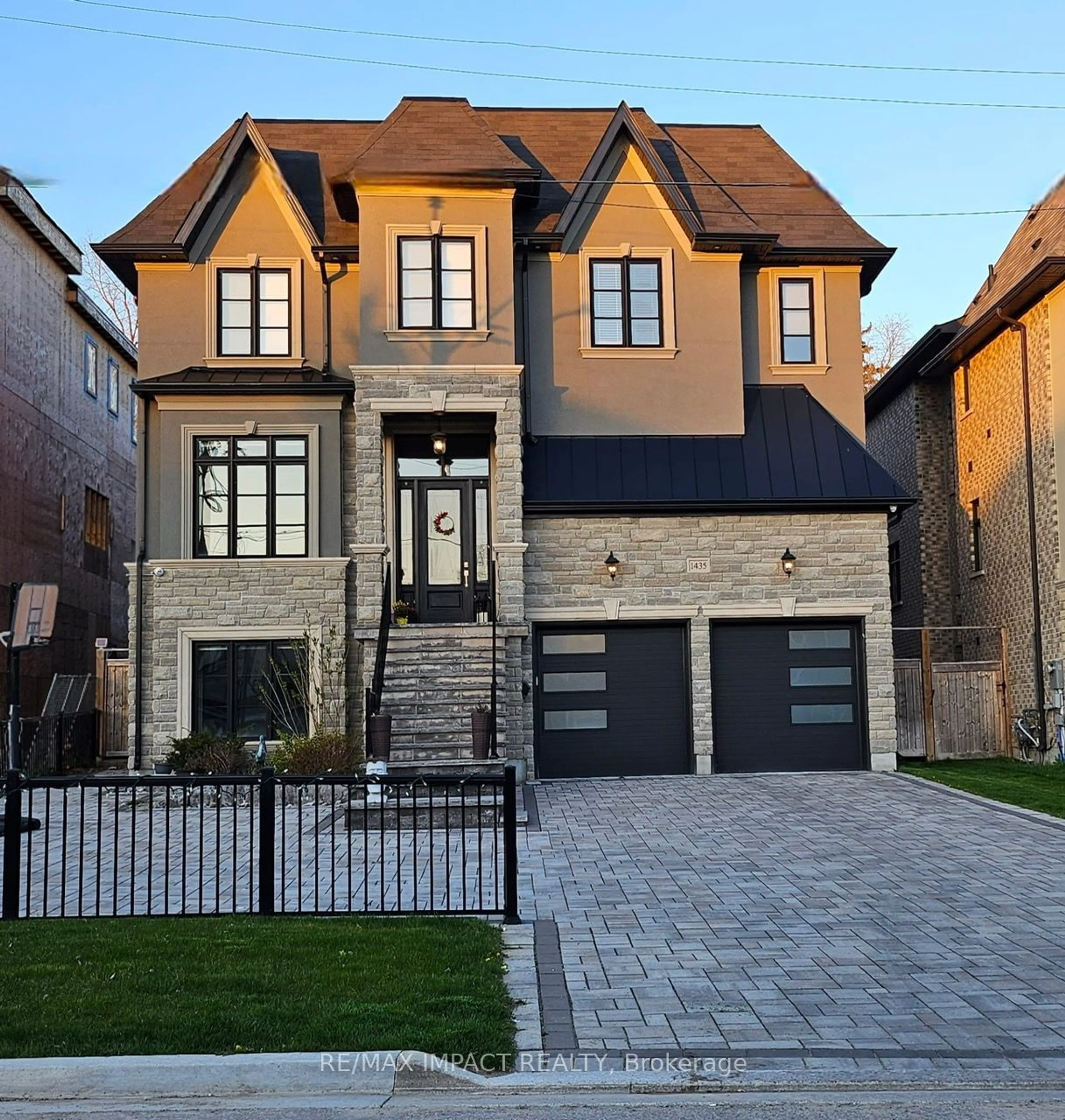 Home with brick exterior material for 1435 Old Forest Rd, Pickering Ontario L1V 1N8