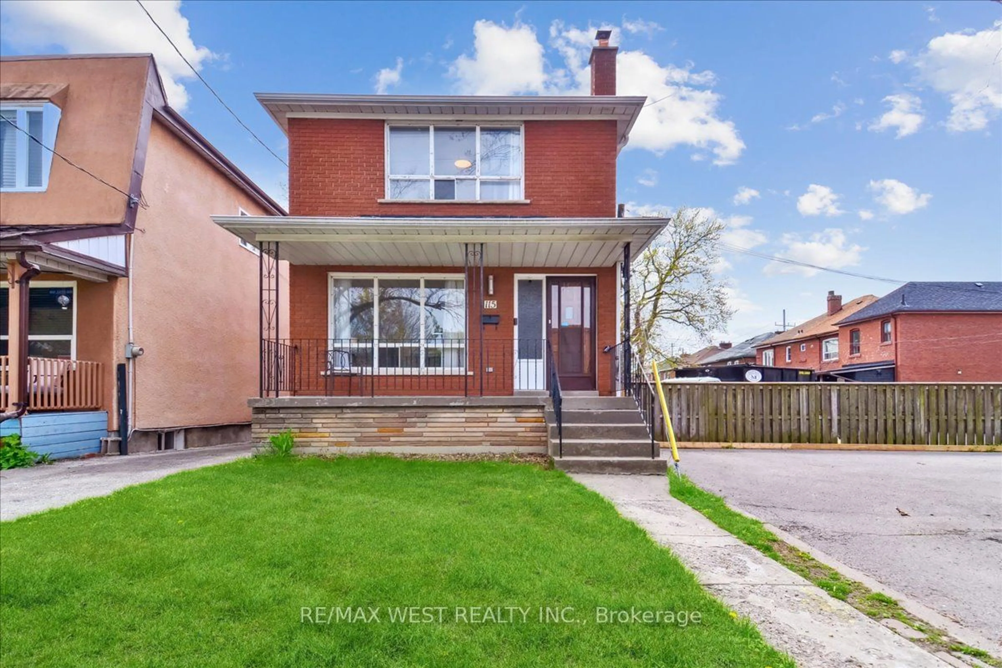 Frontside or backside of a home for 115 Torrens Ave, Toronto Ontario M4J 2P6