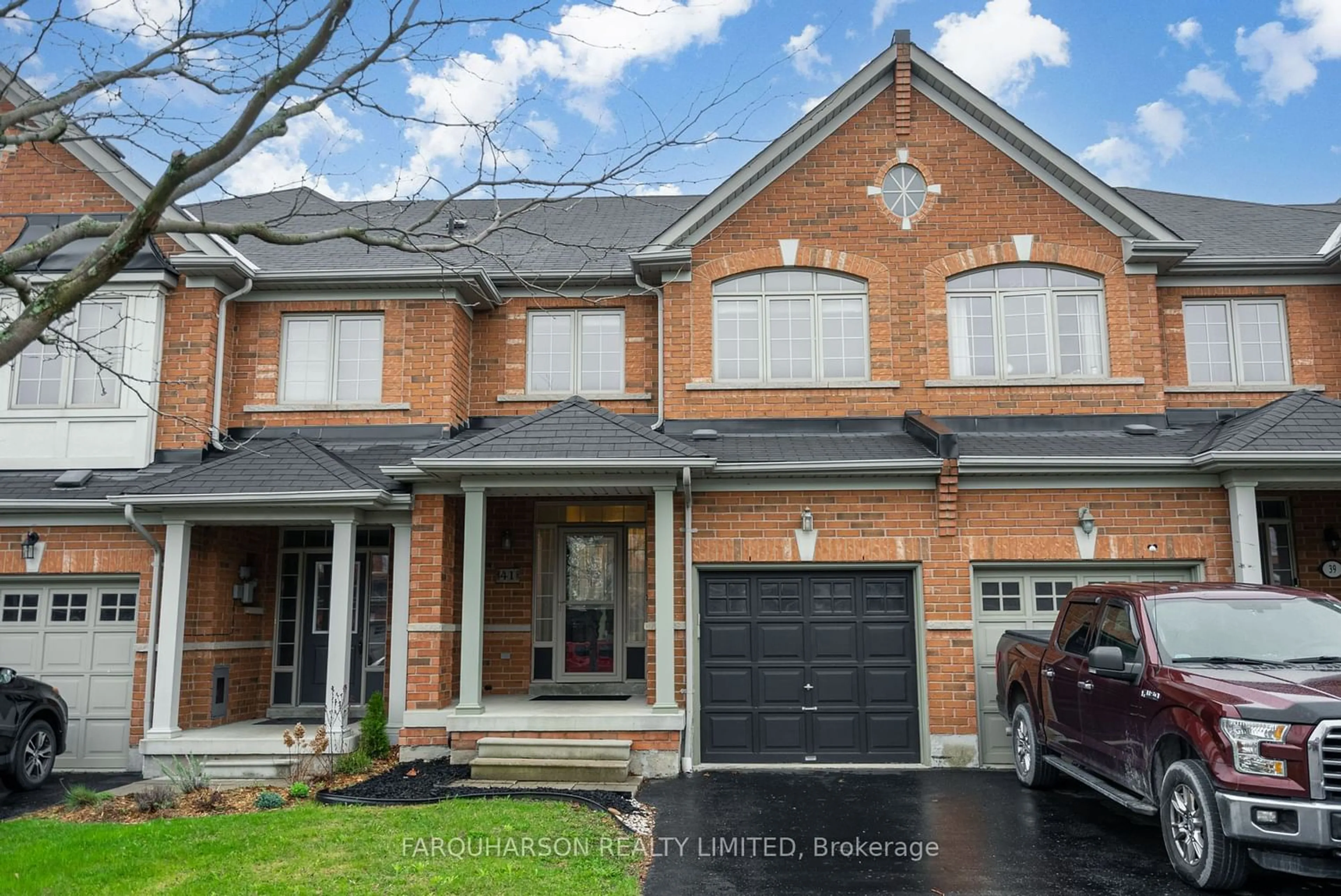 Home with brick exterior material for 41 Westport Dr, Whitby Ontario L1R 0J4