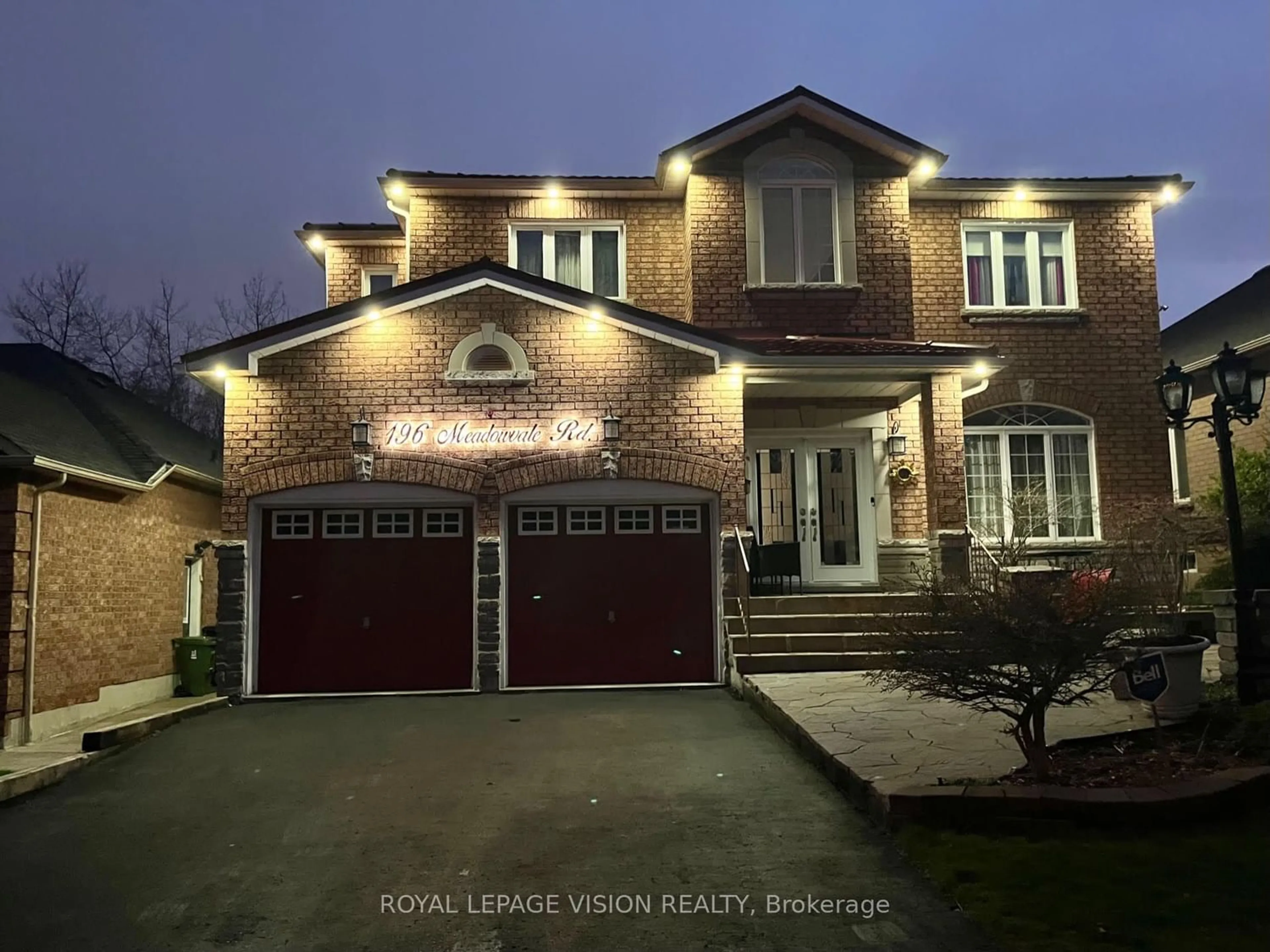 Home with brick exterior material for 196 Meadowvale Rd, Toronto Ontario M1C 1S4