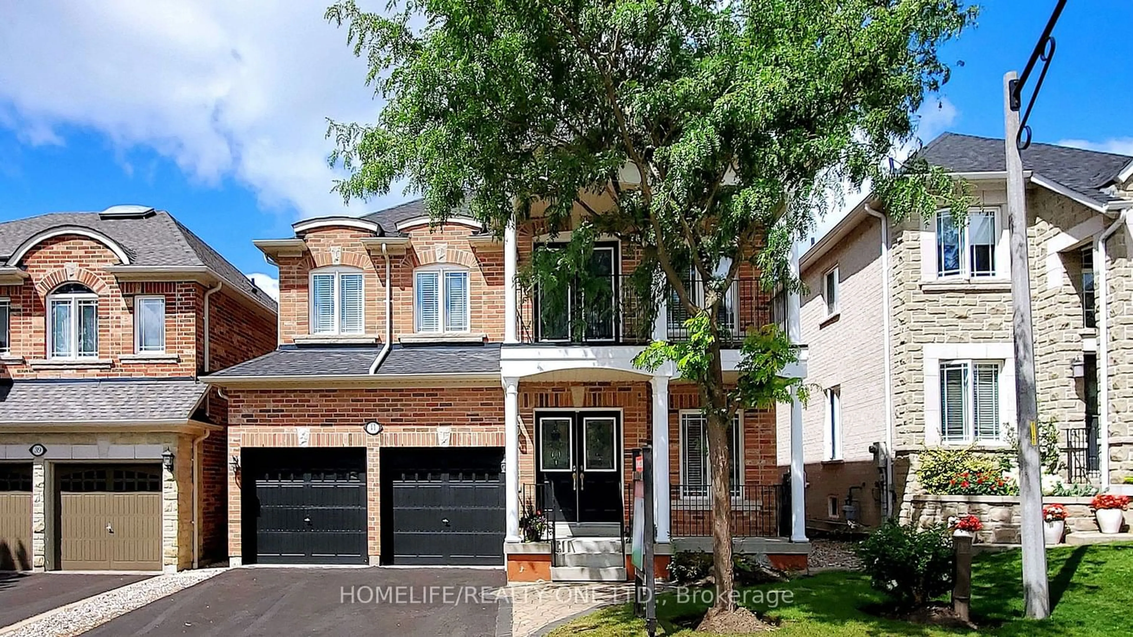 Home with brick exterior material for 41 Carberry Cres, Ajax Ontario L1Z 1S1