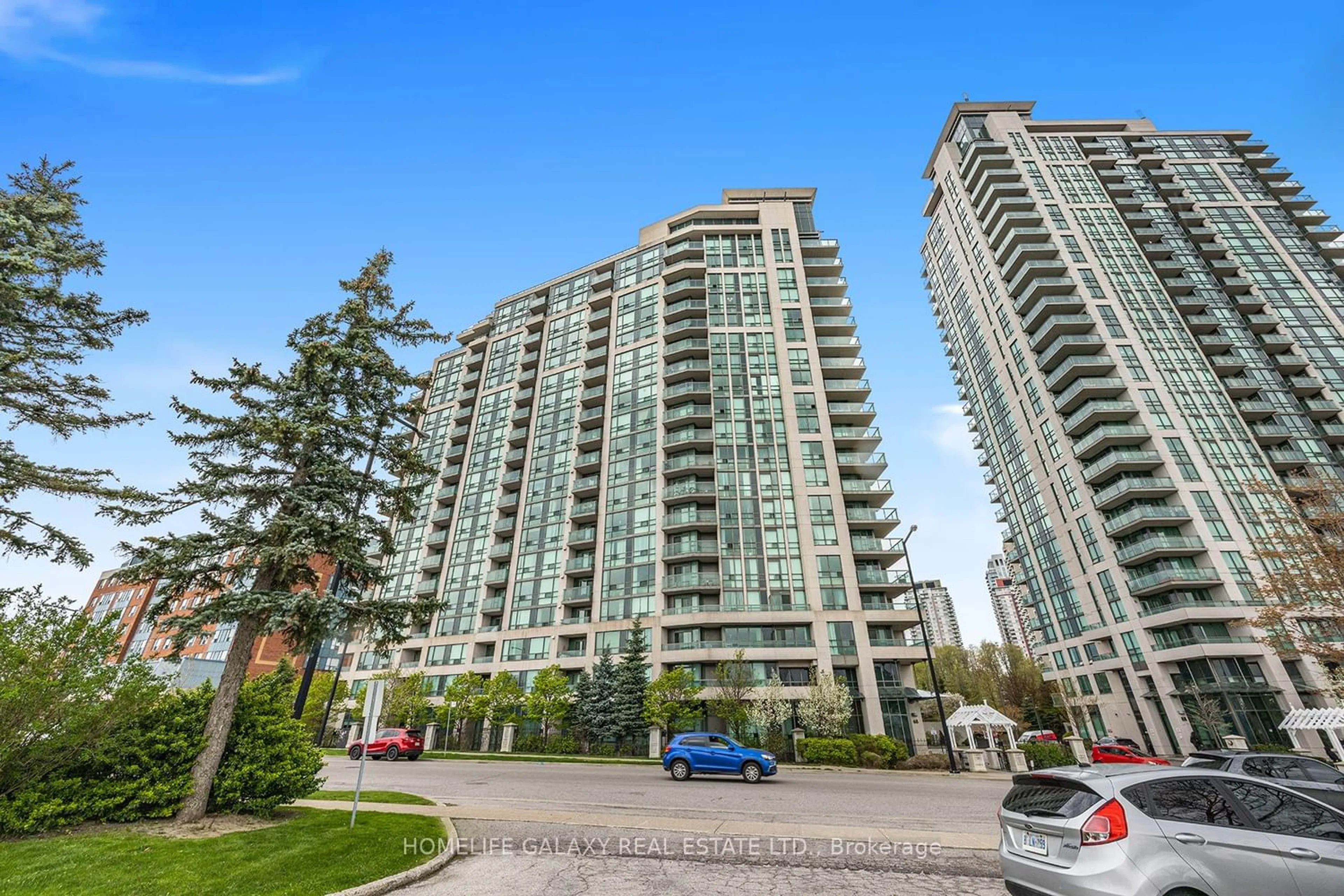 A pic from exterior of the house or condo for 68 Grangeway Ave #1507, Toronto Ontario M1H 0A1