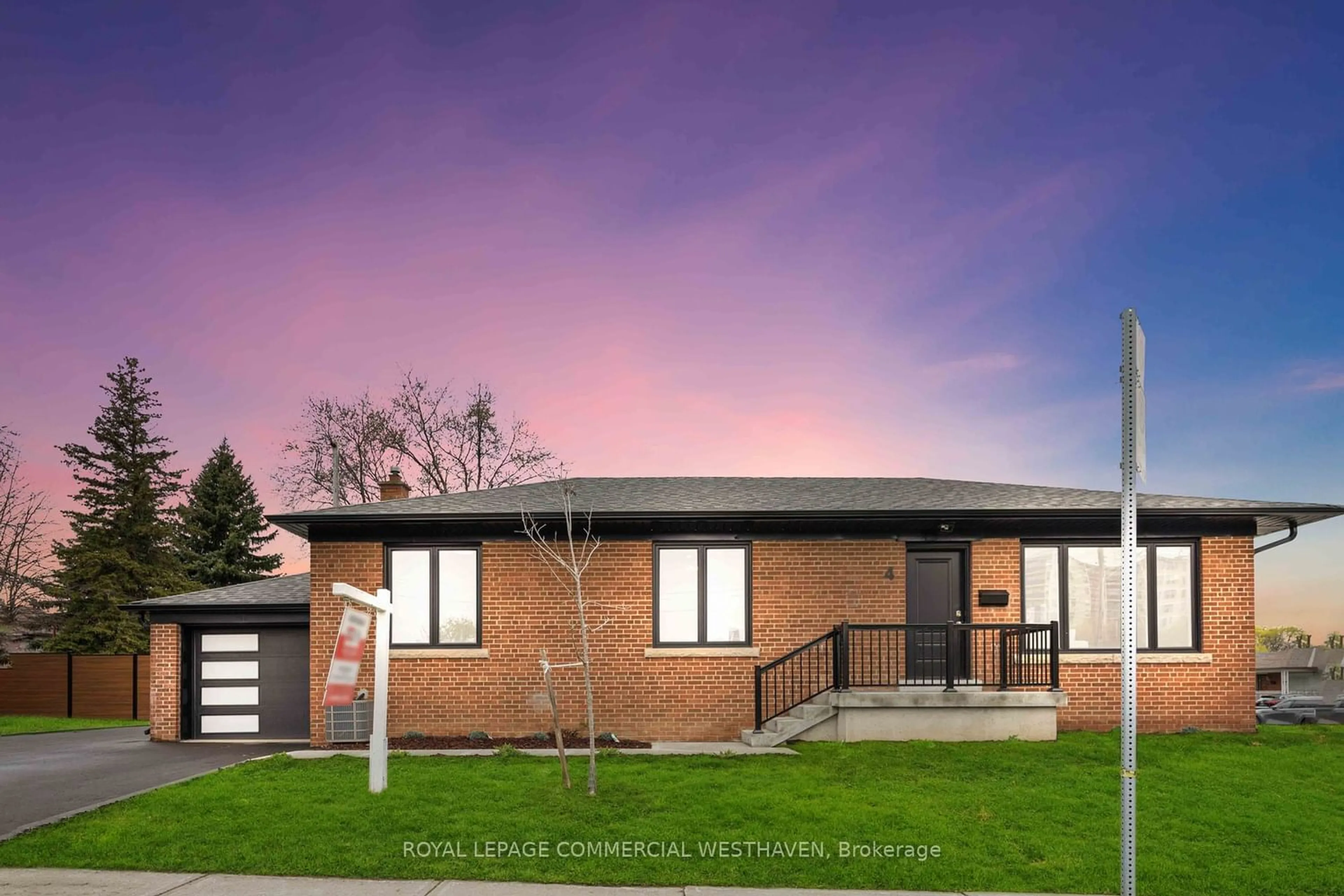 Home with brick exterior material for 4 Dulverton Rd, Toronto Ontario M1P 1G4