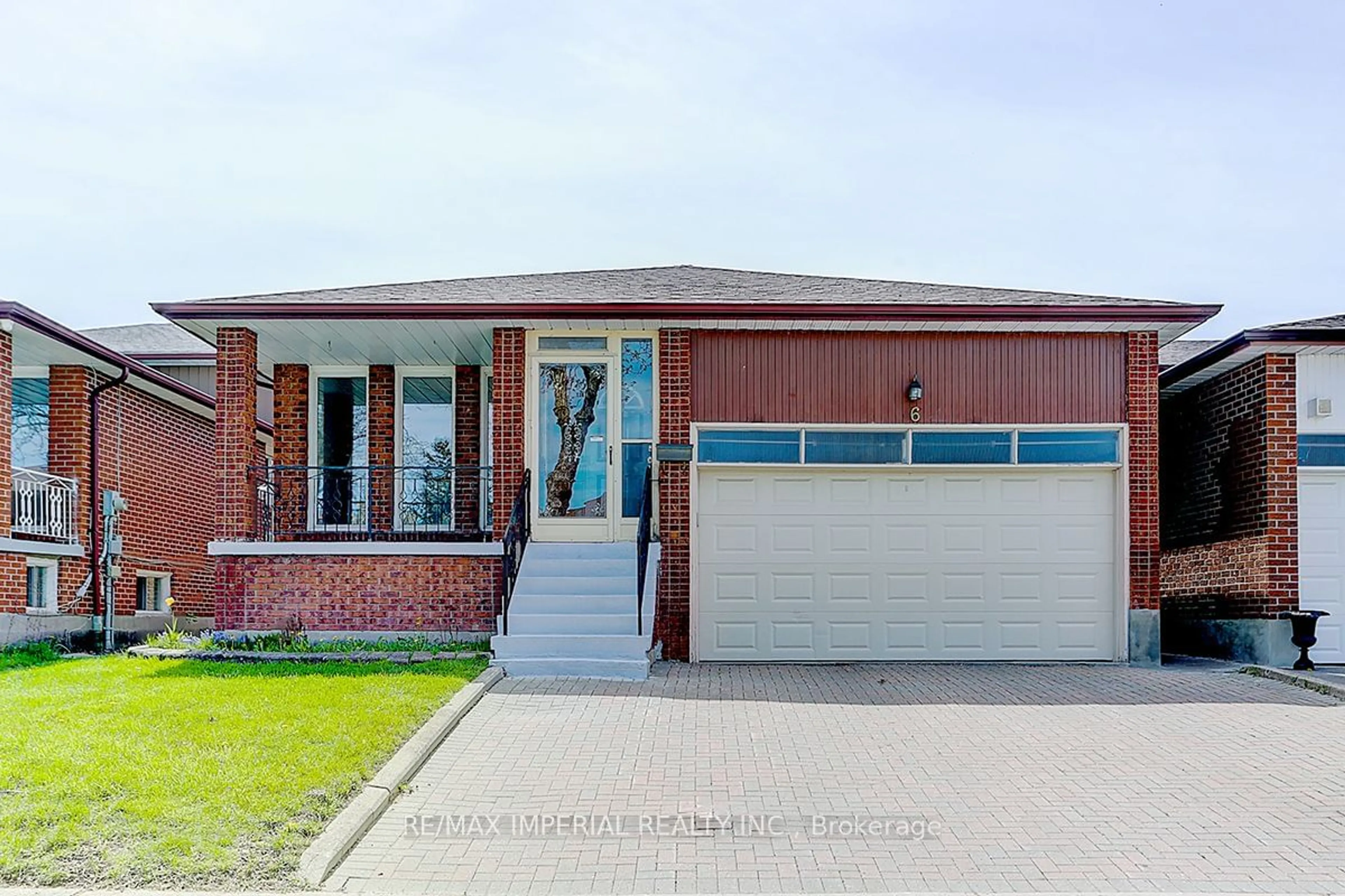 Home with brick exterior material for 6 Crayford Dr, Toronto Ontario M1W 3B6