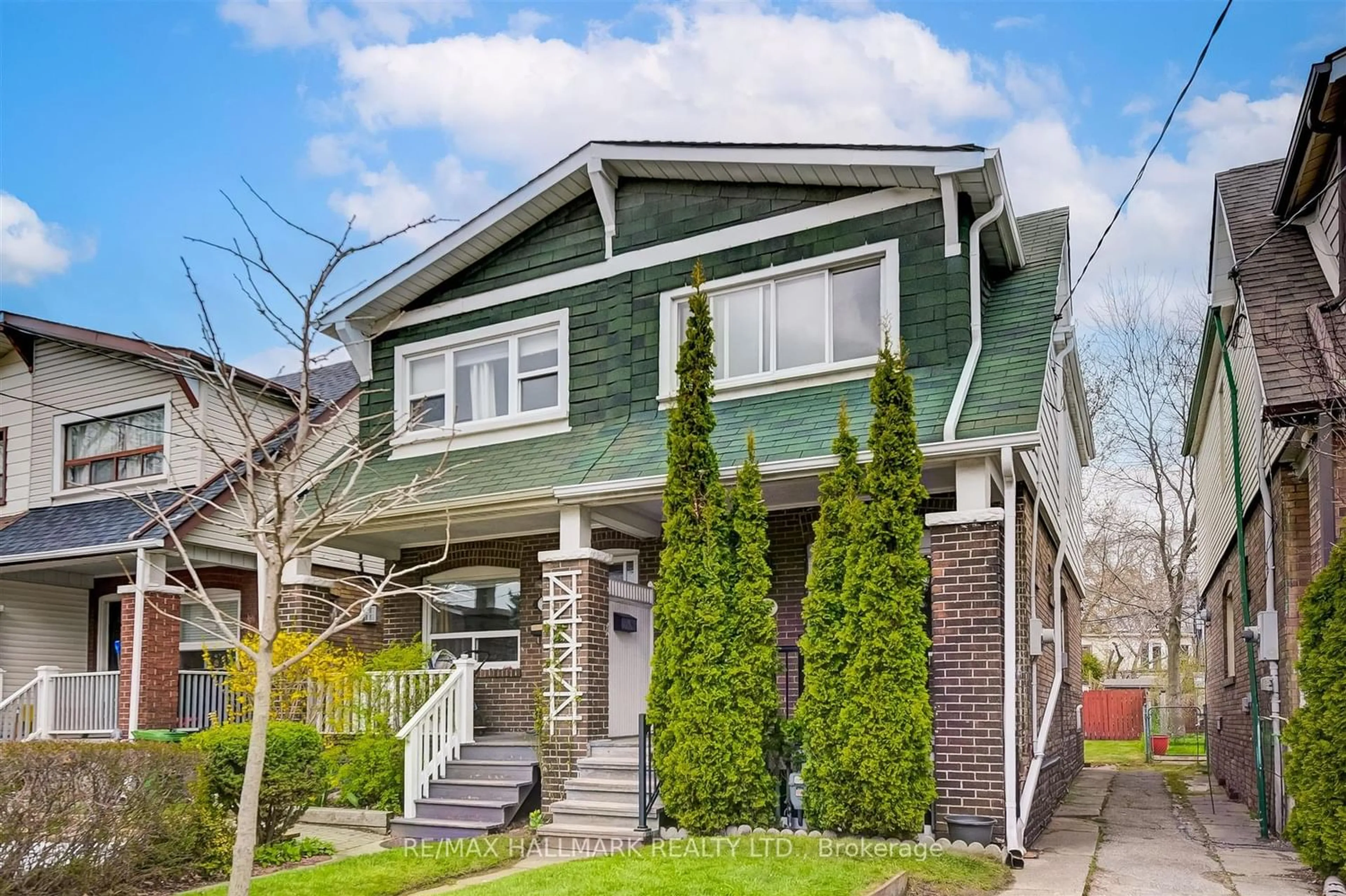 Frontside or backside of a home for 56 Mortimer Ave, Toronto Ontario M4K 2A1