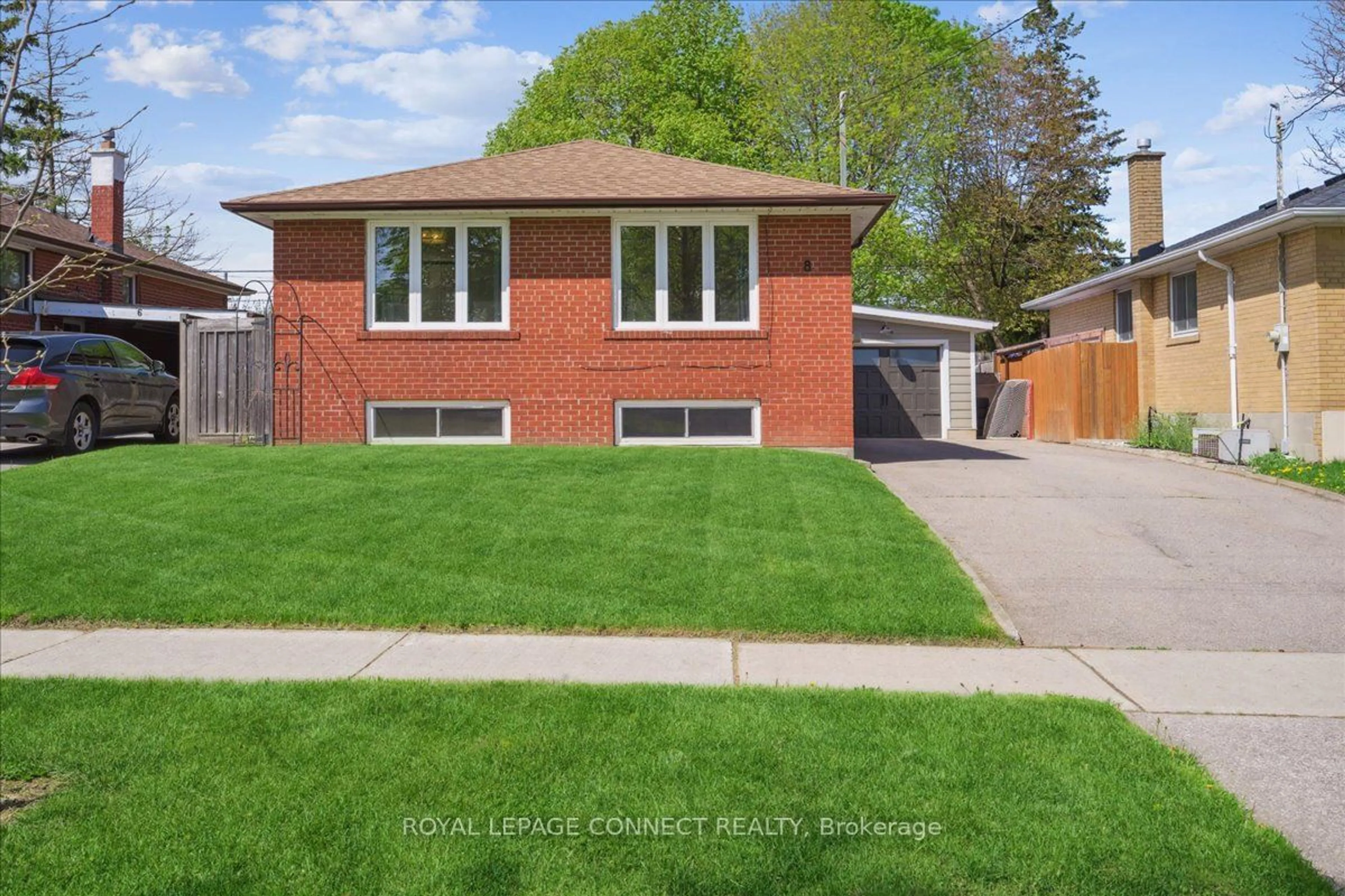 Frontside or backside of a home for 8 Hathway Dr, Toronto Ontario M1P 4L5