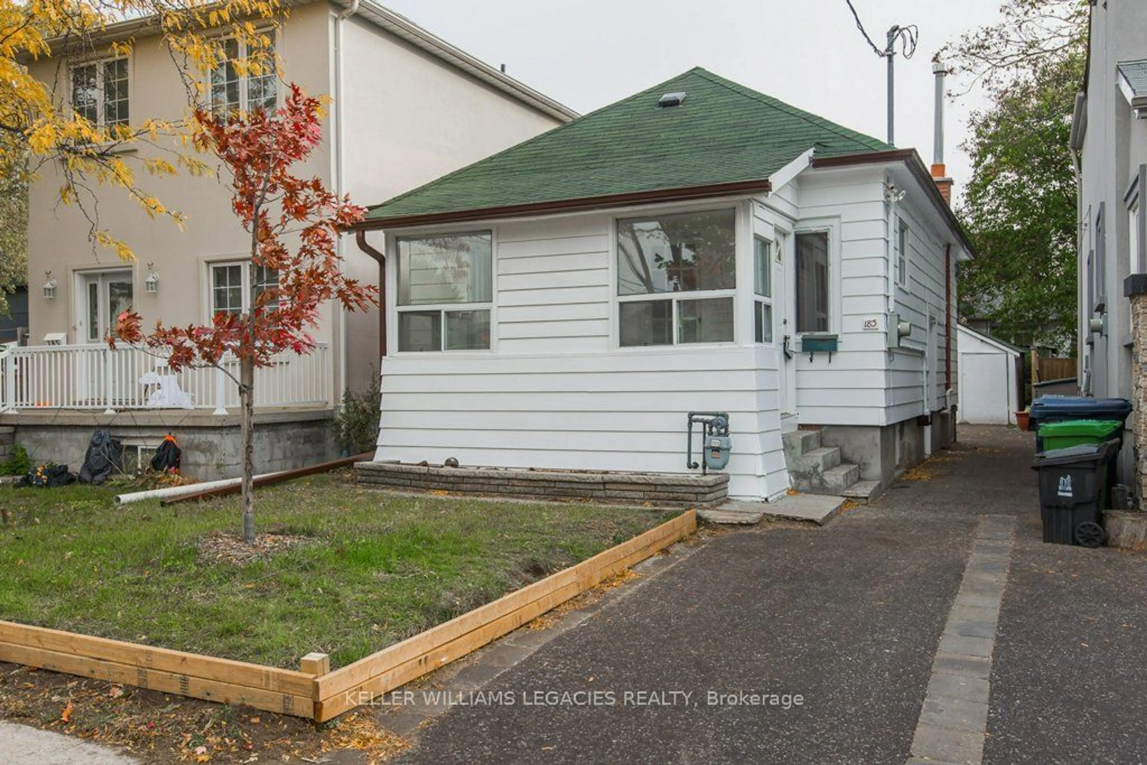Frontside or backside of a home for 183 Glebemount Ave, Toronto Ontario M4C 3S9
