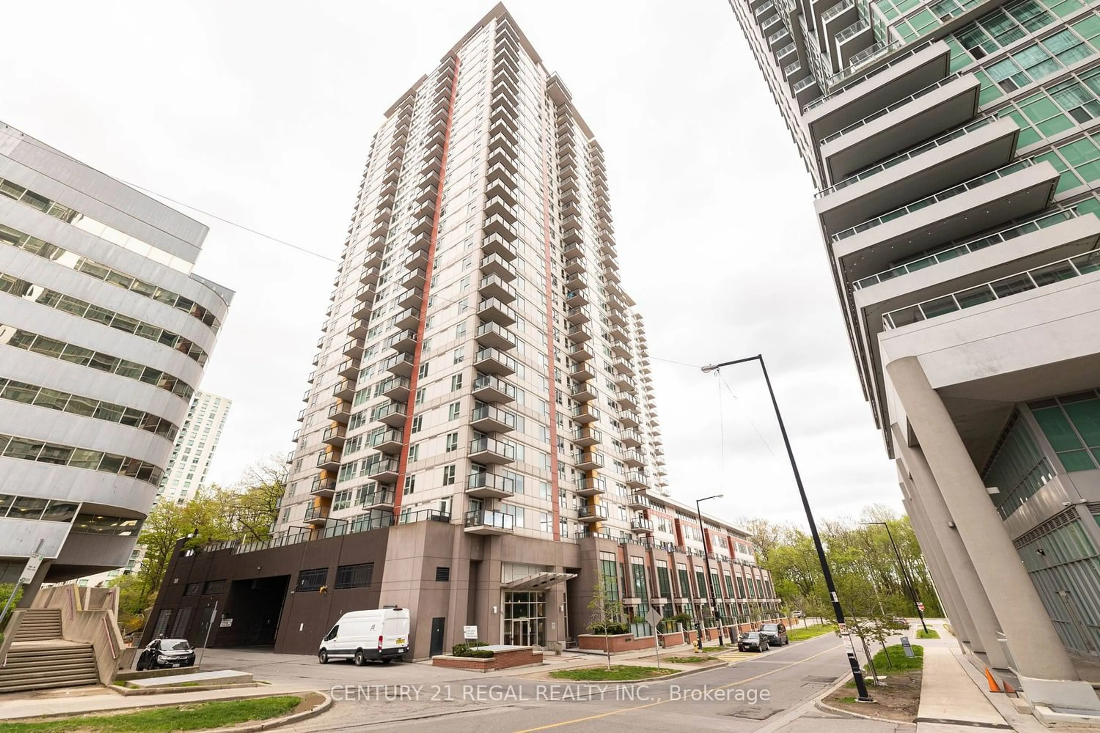A pic from exterior of the house or condo for 25 Town Centre Crt #1607, Toronto Ontario M1P 0B4