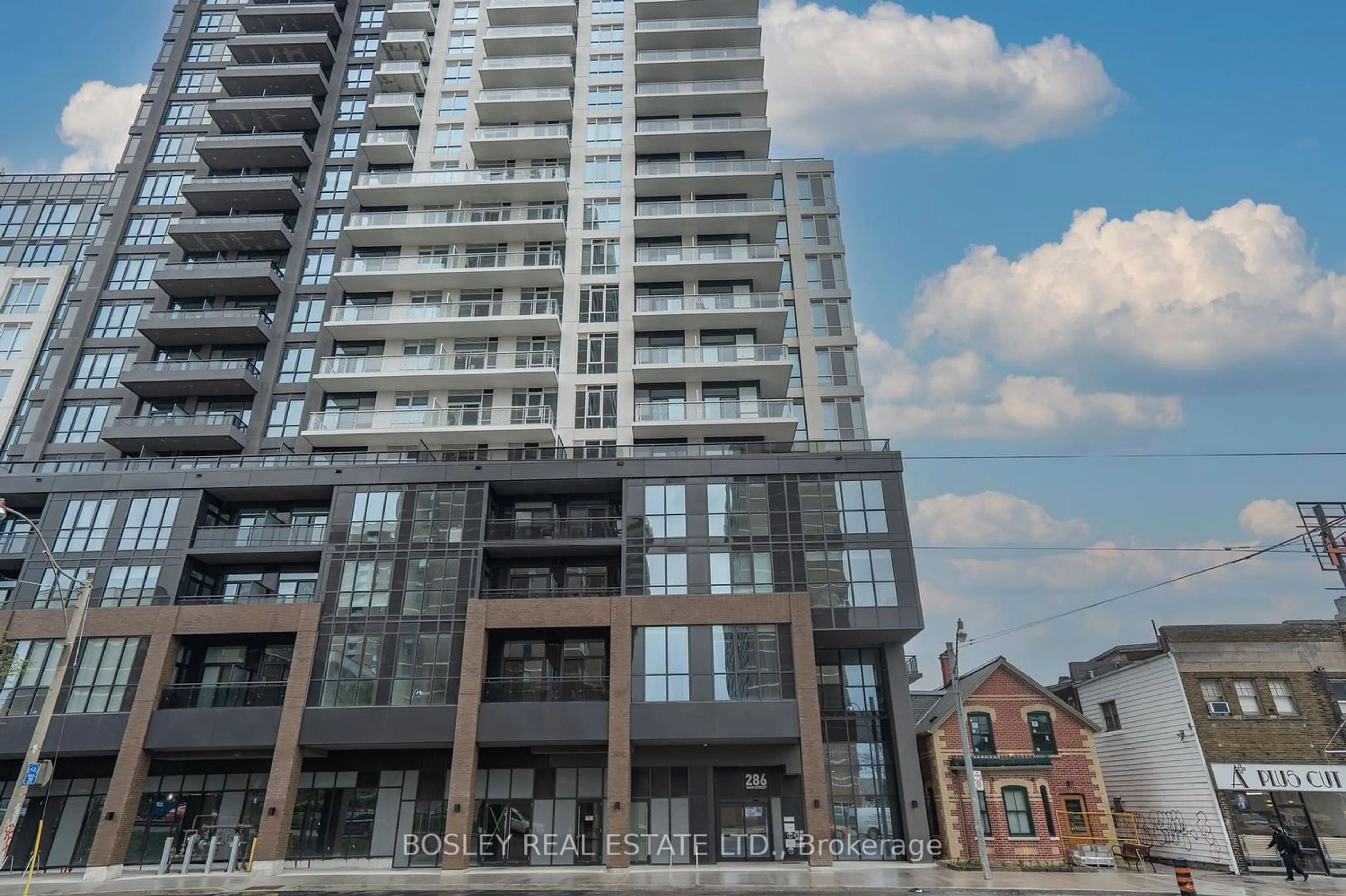 A pic from exterior of the house or condo for 286 Main St #1010, Toronto Ontario M4C 4X4