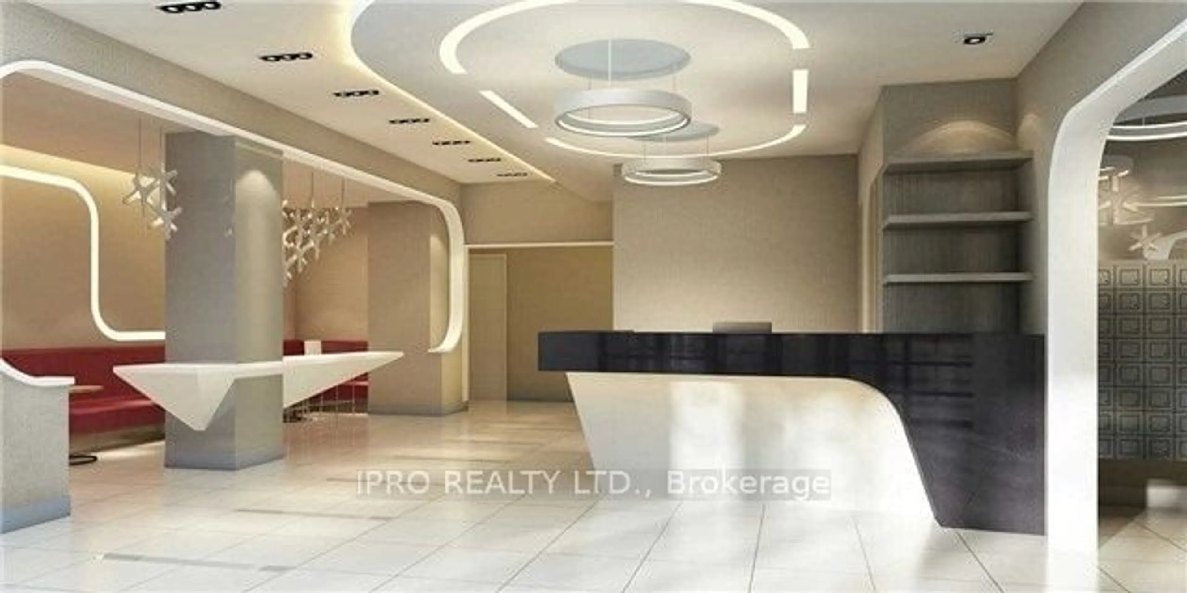 Indoor lobby for 195 Bonis Ave #613, Toronto Ontario M1T 0A5