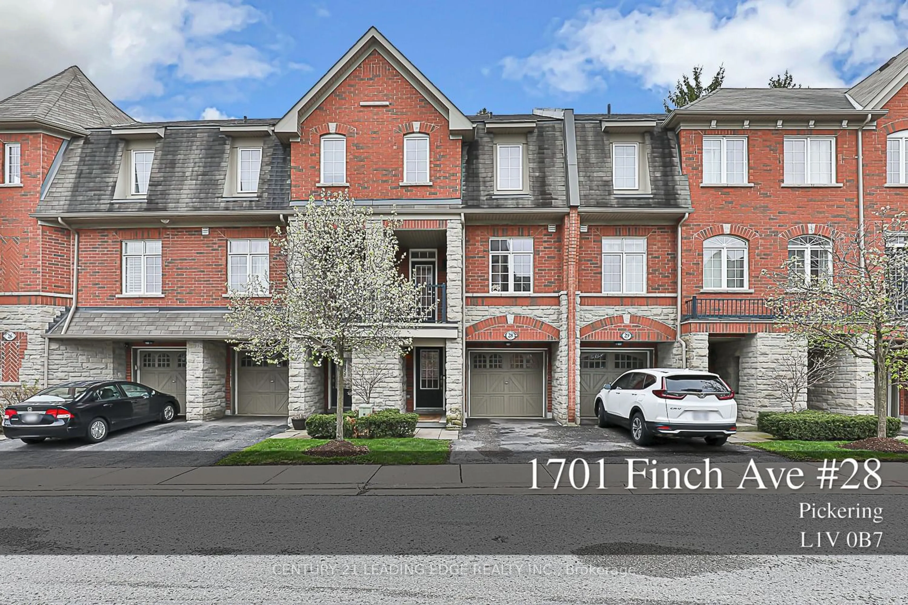 A pic from exterior of the house or condo for 1701 Finch Ave #28, Pickering Ontario L1V 0B7