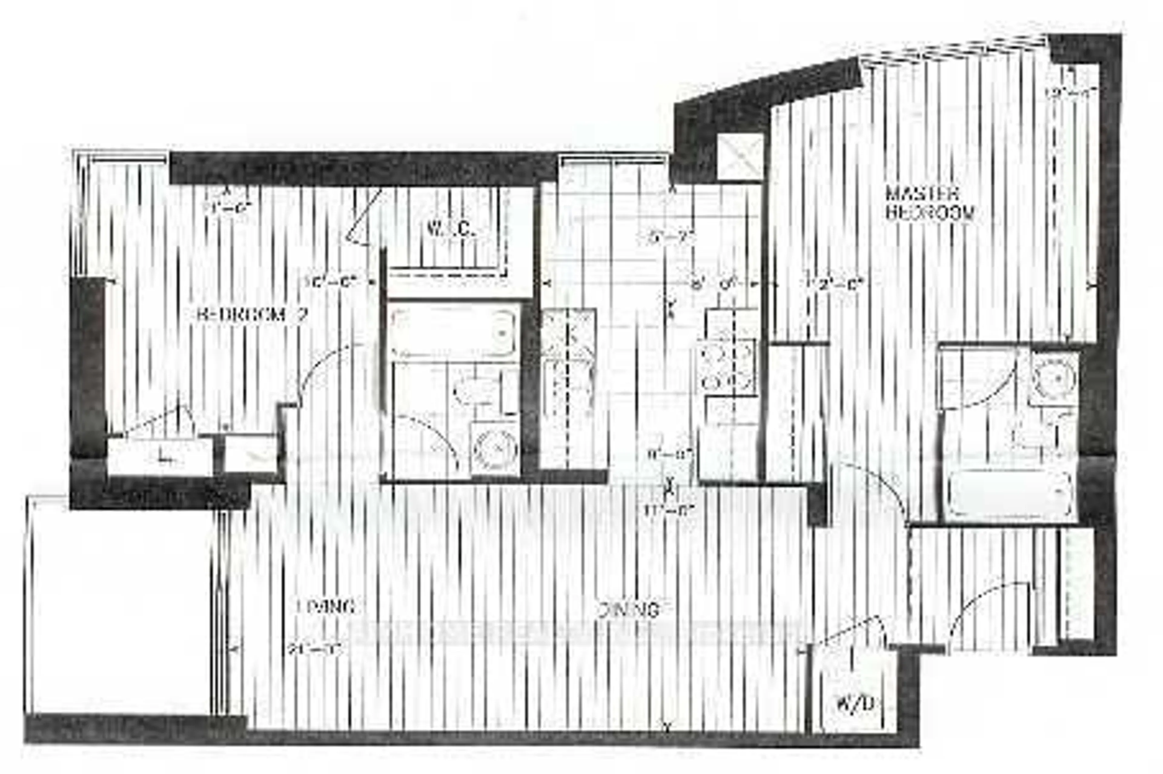 Floor plan for 18 Mondeo Dr #926, Toronto Ontario M1P 5C8