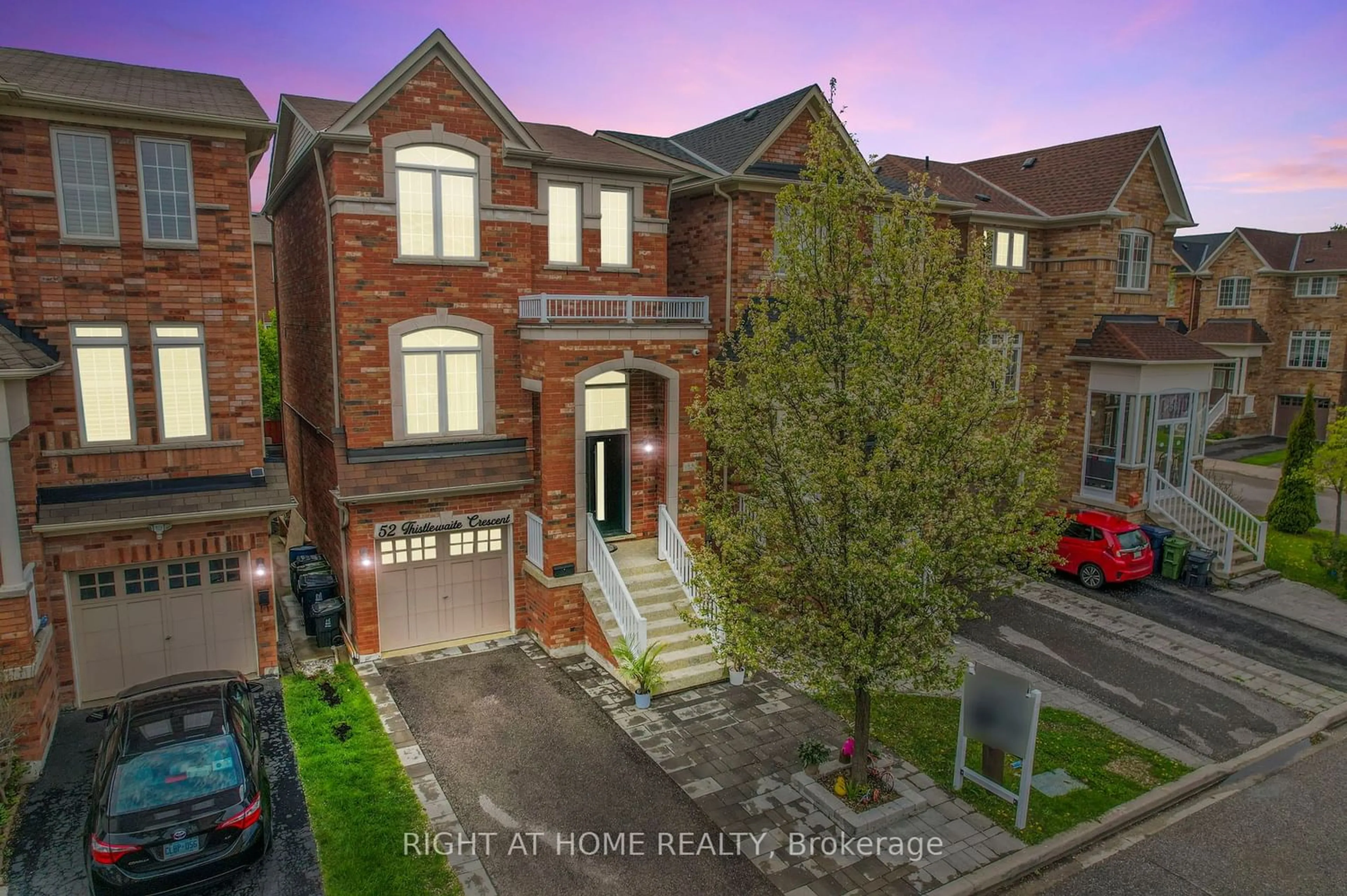 Home with brick exterior material for 52 Thistlewaite Cres, Toronto Ontario M1S 3Y9