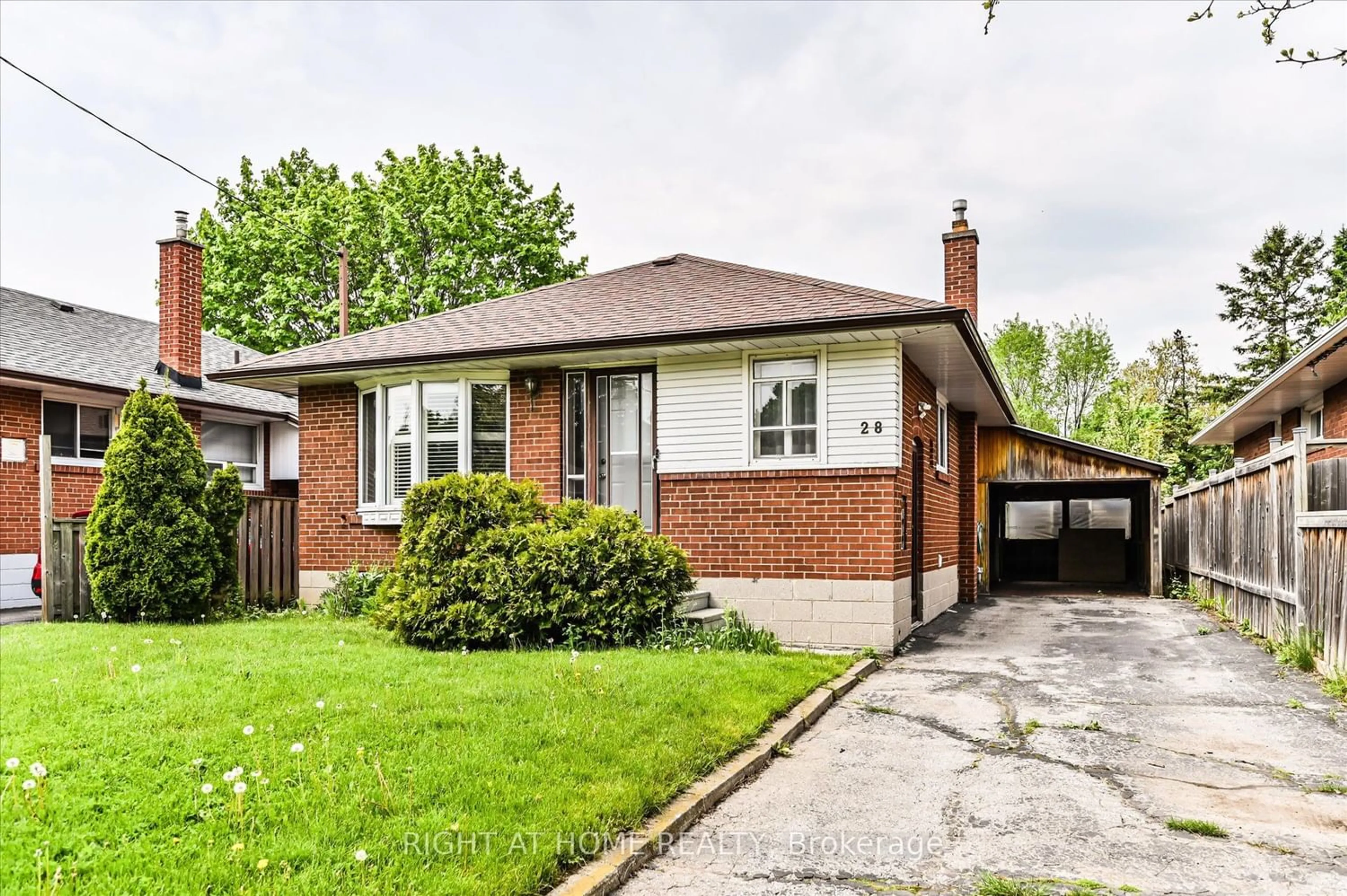 Frontside or backside of a home for 28 Alrita Cres, Toronto Ontario M1R 4M3