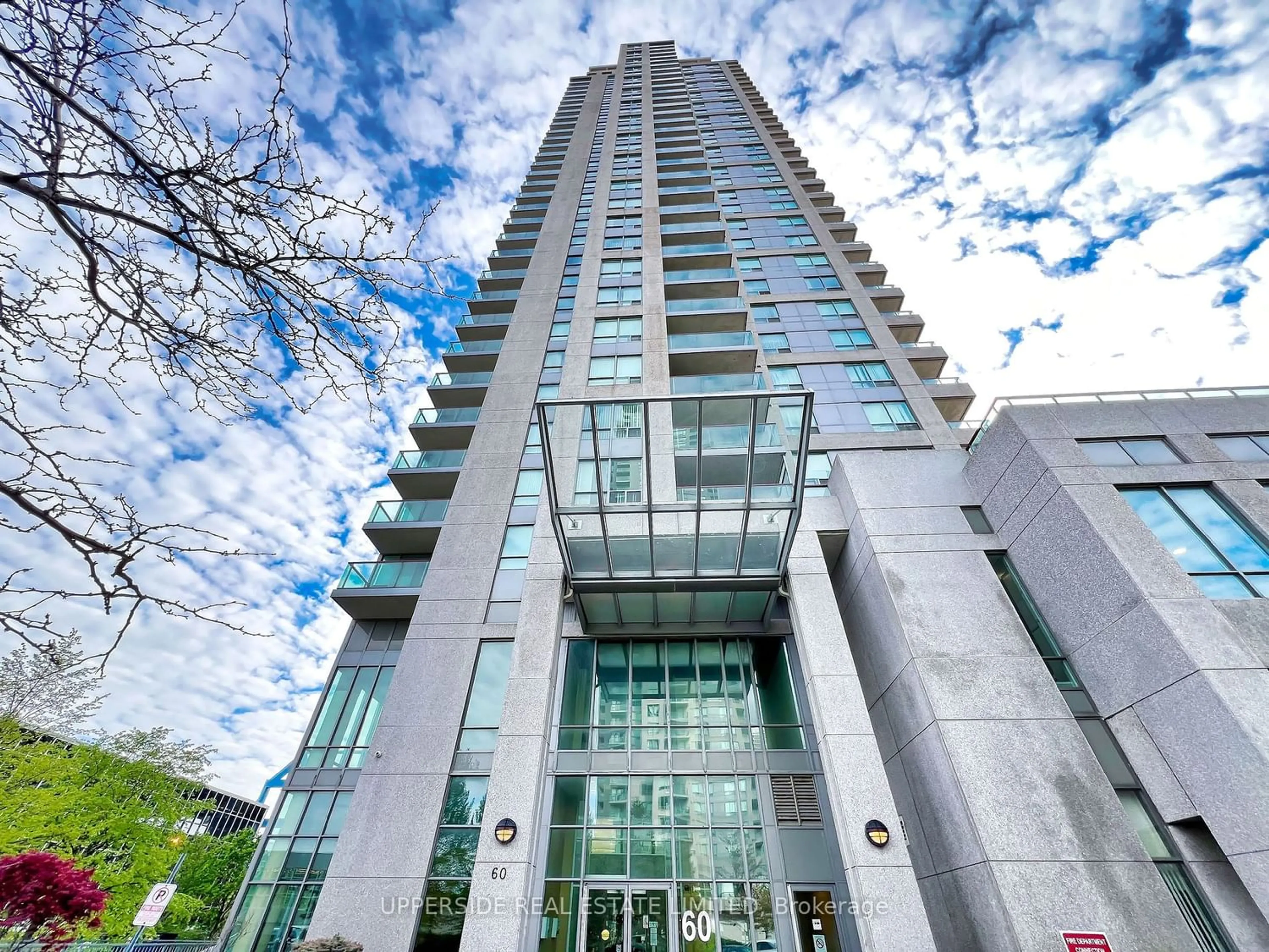 A pic from exterior of the house or condo for 60 Brian Harrison Way #309, Toronto Ontario M1P 5J5