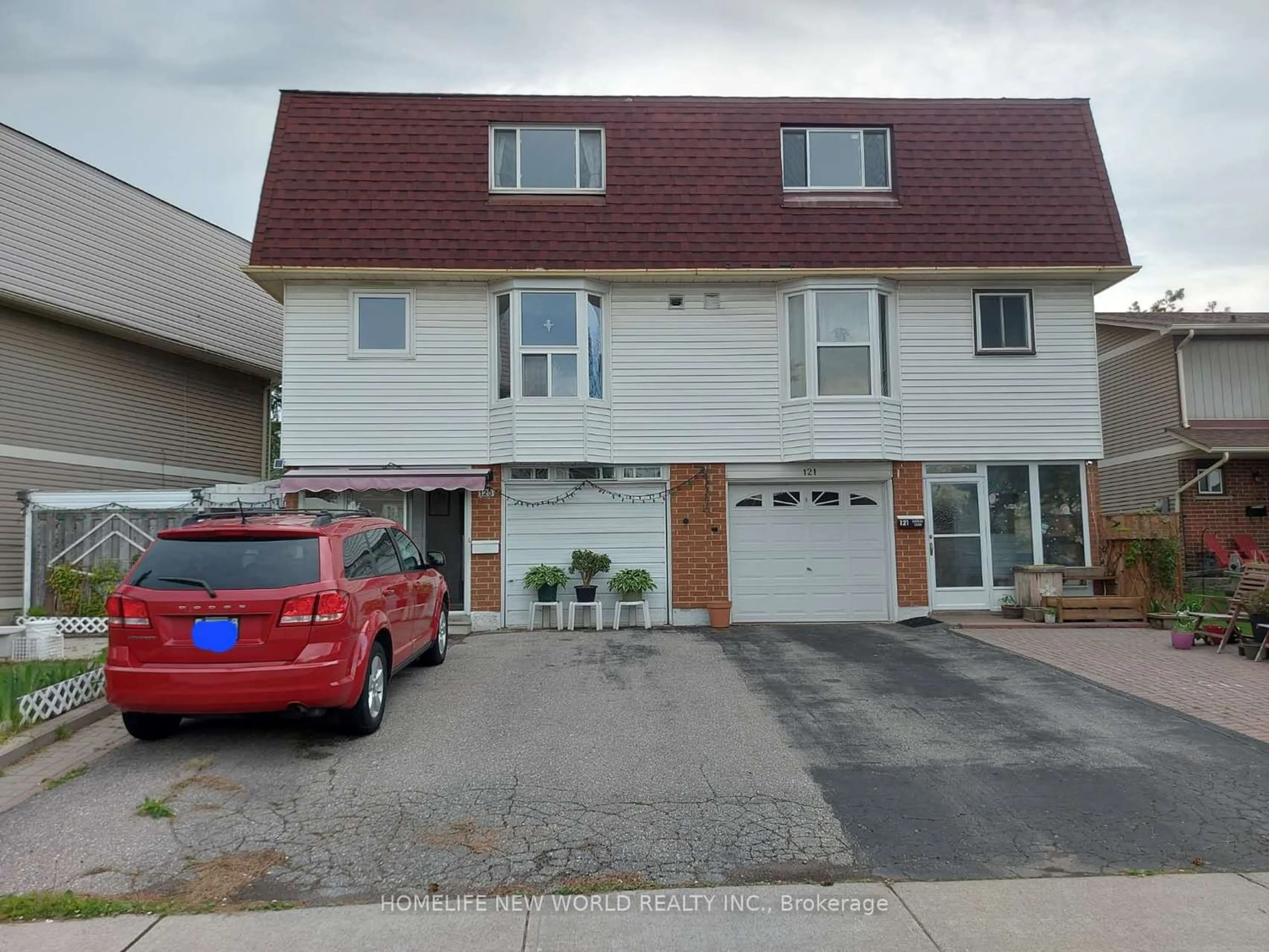 A pic from exterior of the house or condo for 123 Sadlee Cove Cres, Toronto Ontario M1V 1Y3